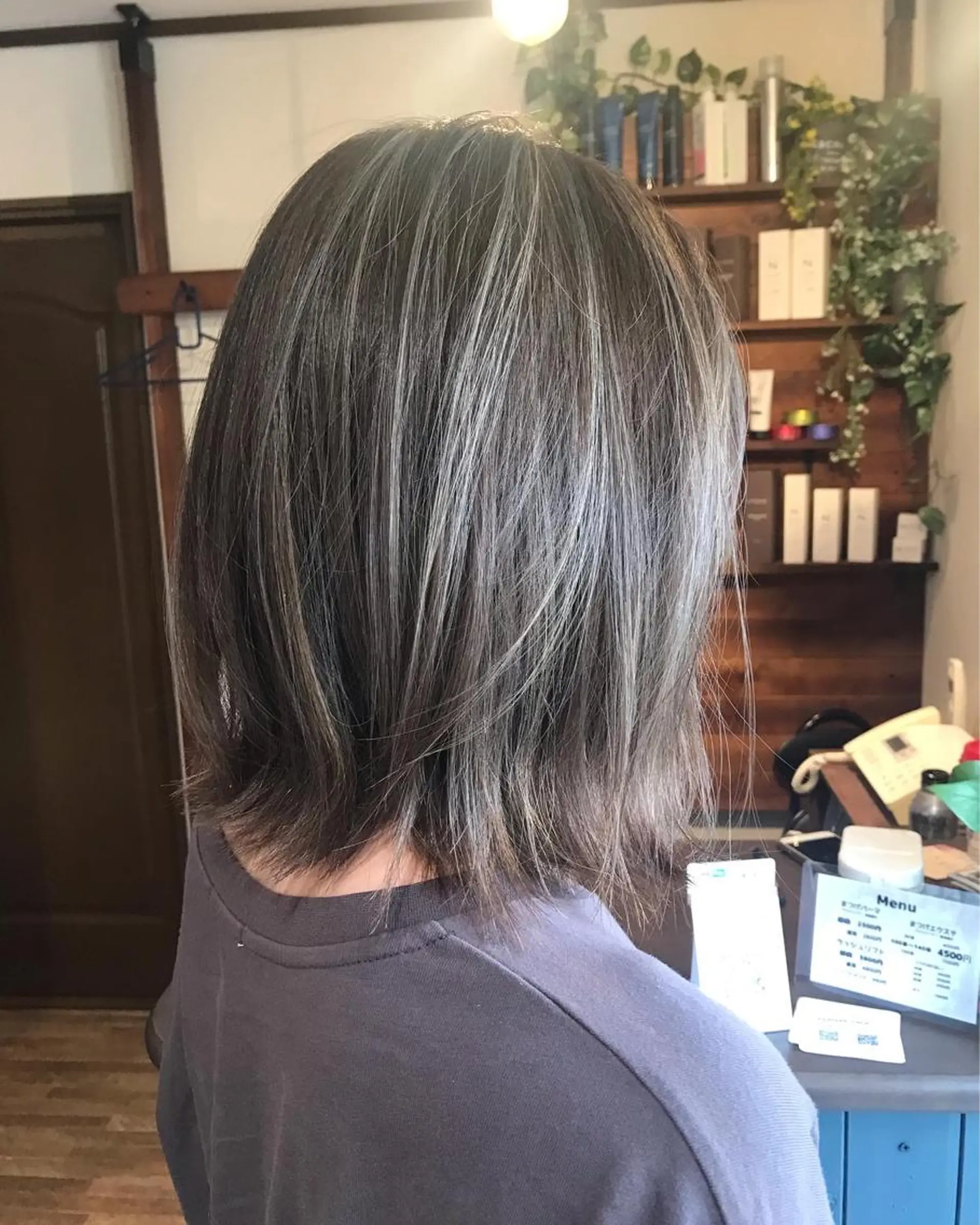 ミディアム カラー Ray hair 春日部のヘアスタイル