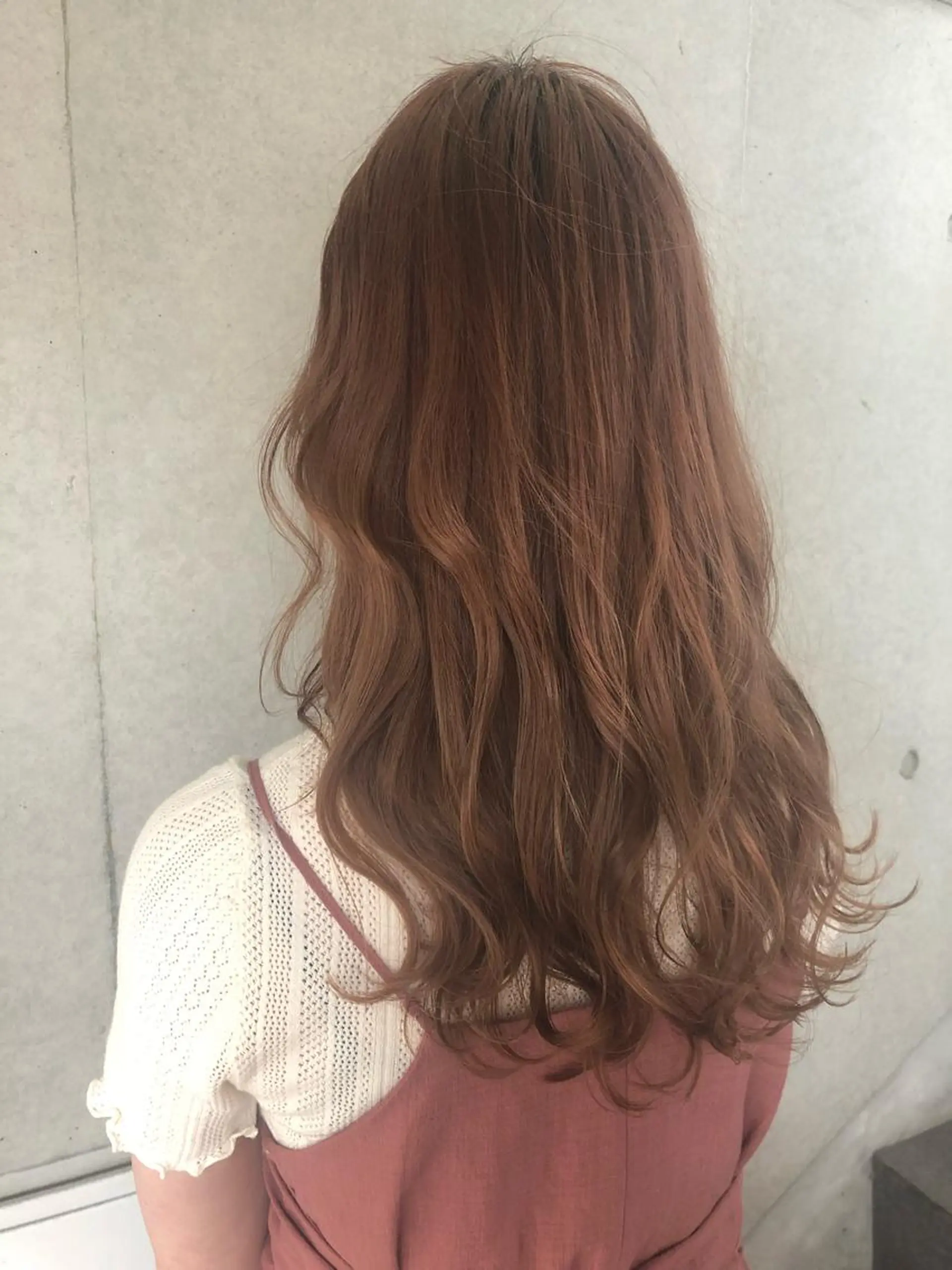 ミディアム カラー パーマ 【白髪ぼかし 専門GBG】自由が丘のヘアスタイル