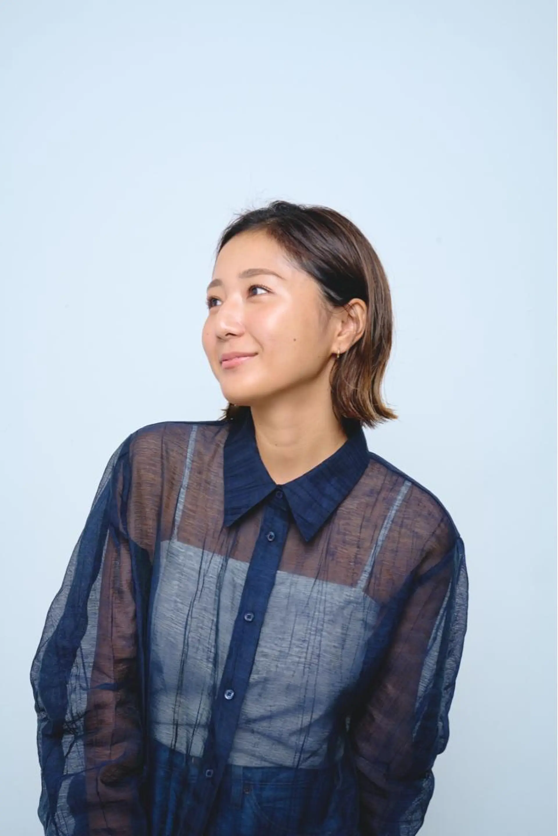 ミディアム カラー 縮毛矯正 髪質改善/韓国/ ヘアセット/夏美のヘアスタイル