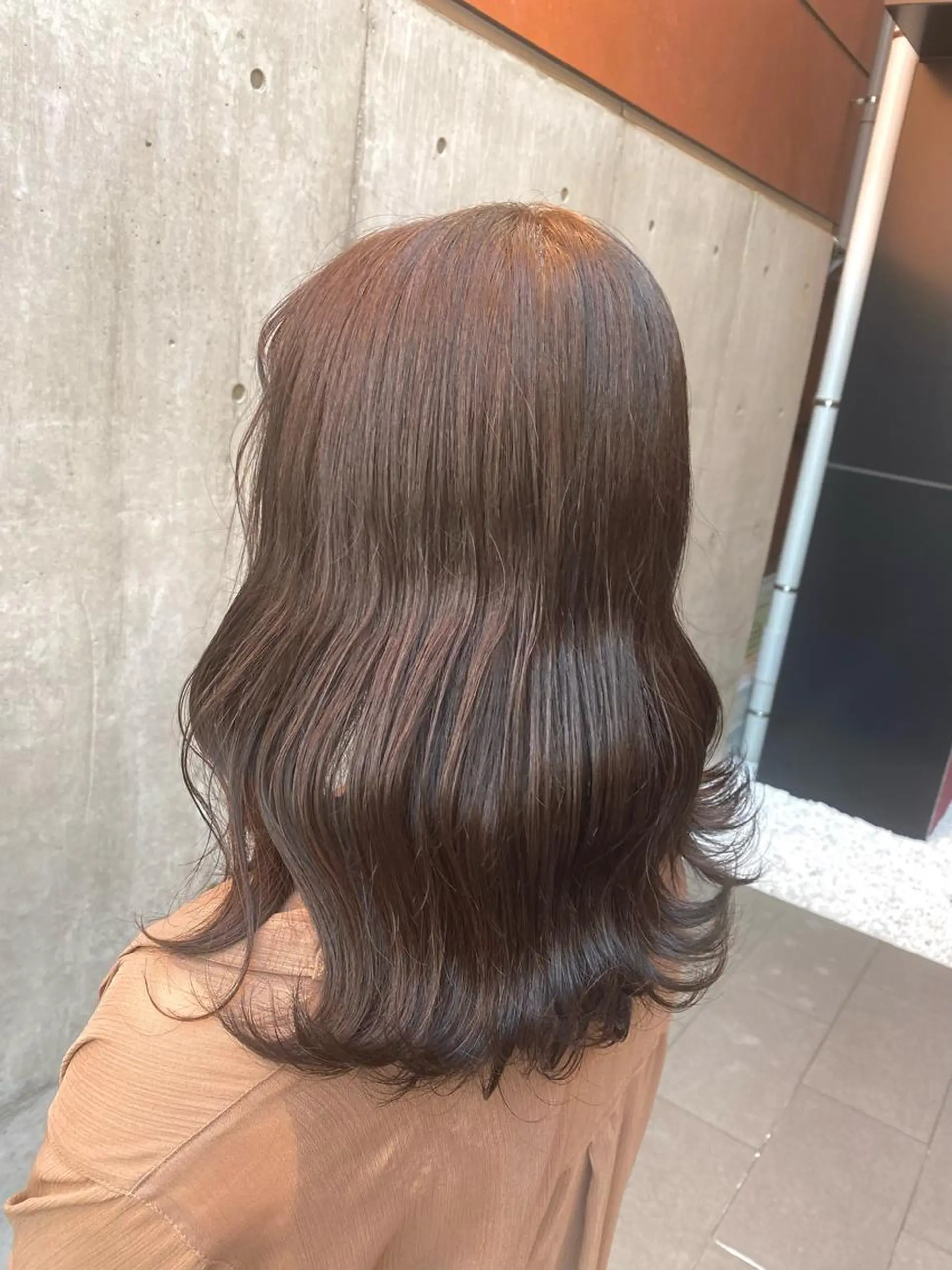 ロング カラー ベージュカラー オリーブベージュ くさかみさき🌼暖色 /耳つぼ/オタク🌼のヘアスタイル