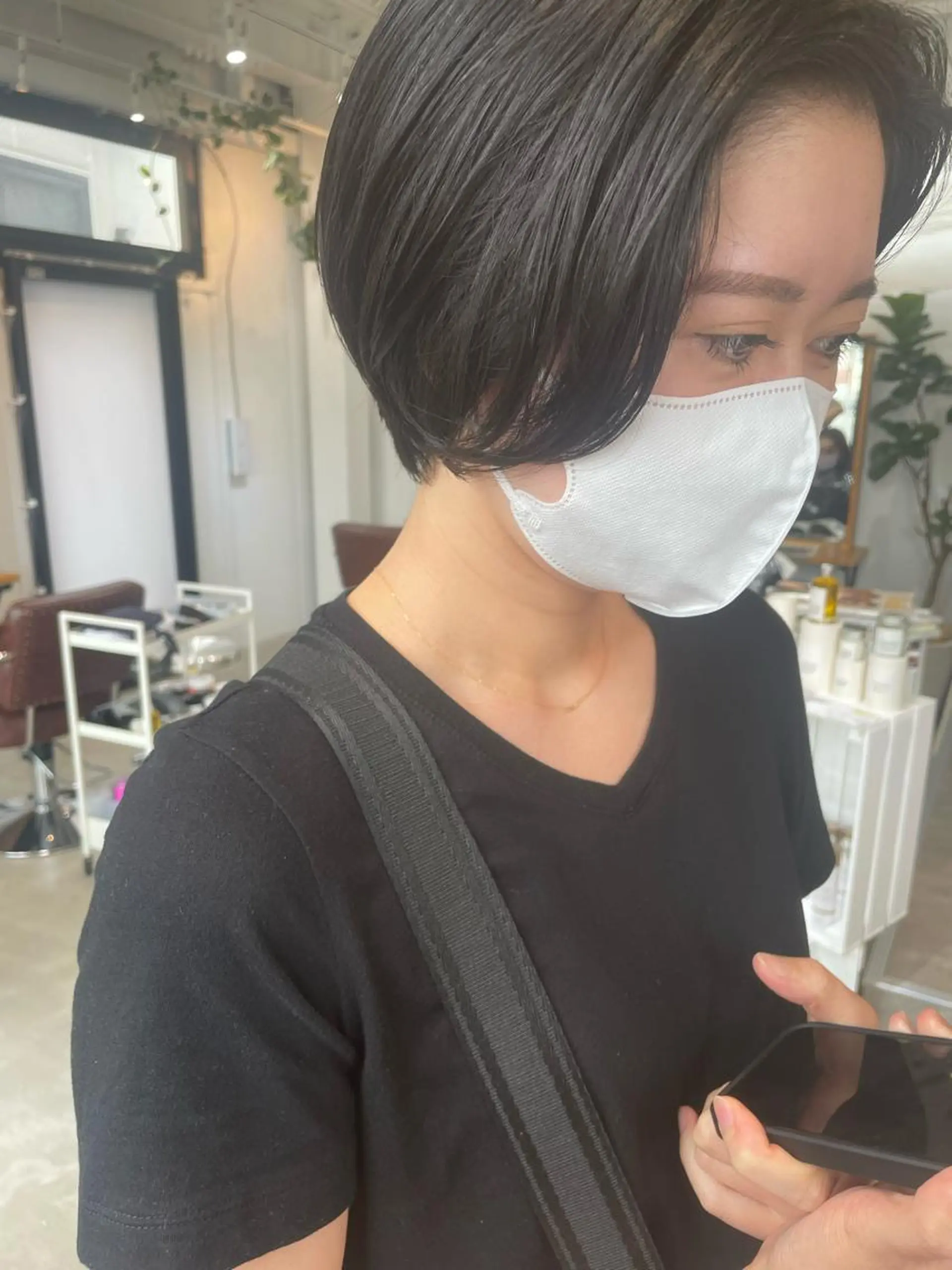 ショート ショートヘア 🦋顔周りカット/レ イヤー/ユリ🦋のヘアスタイル