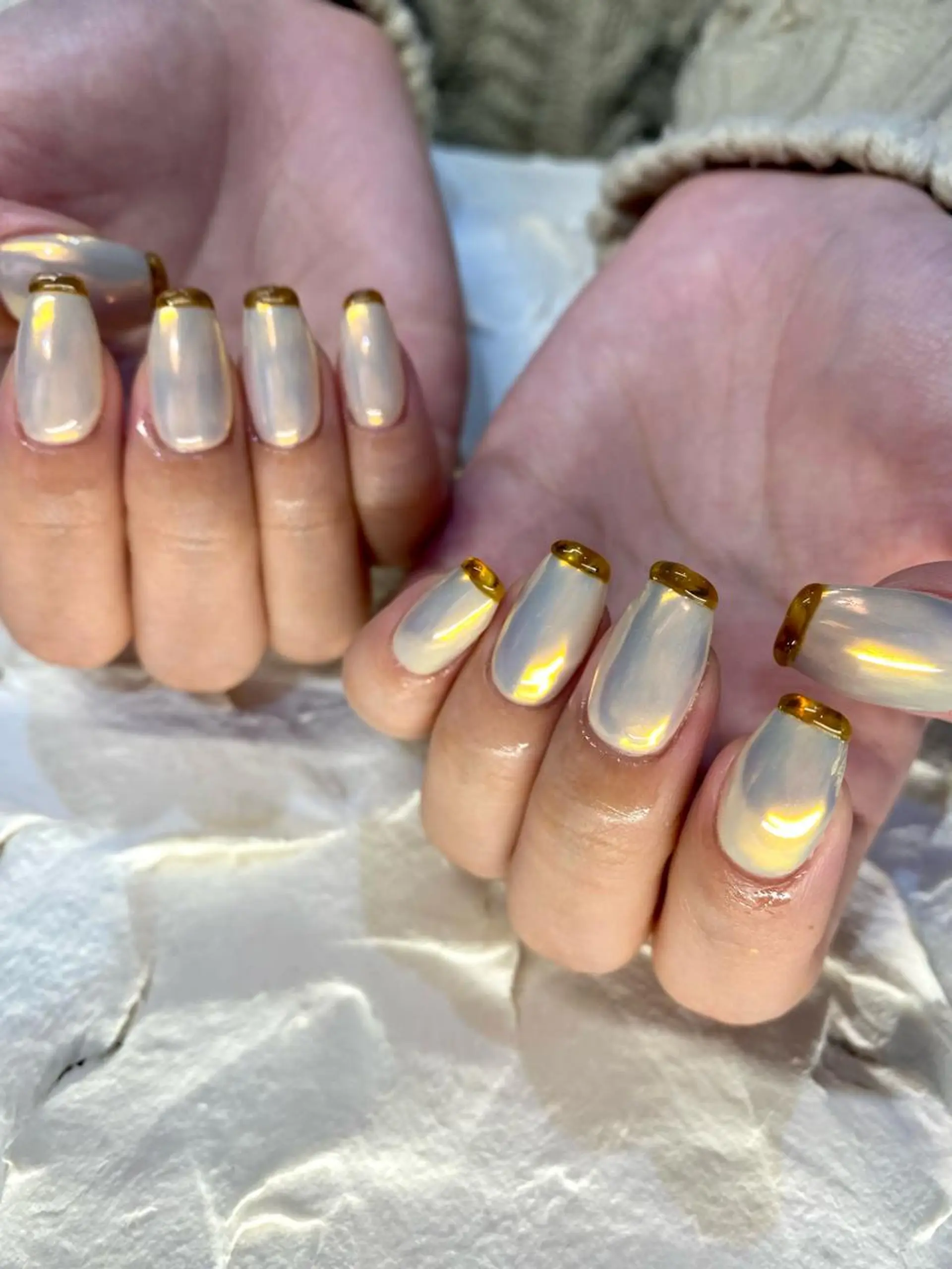 ネイル べっ甲ネイル nail salon eve...のネイルデザイン