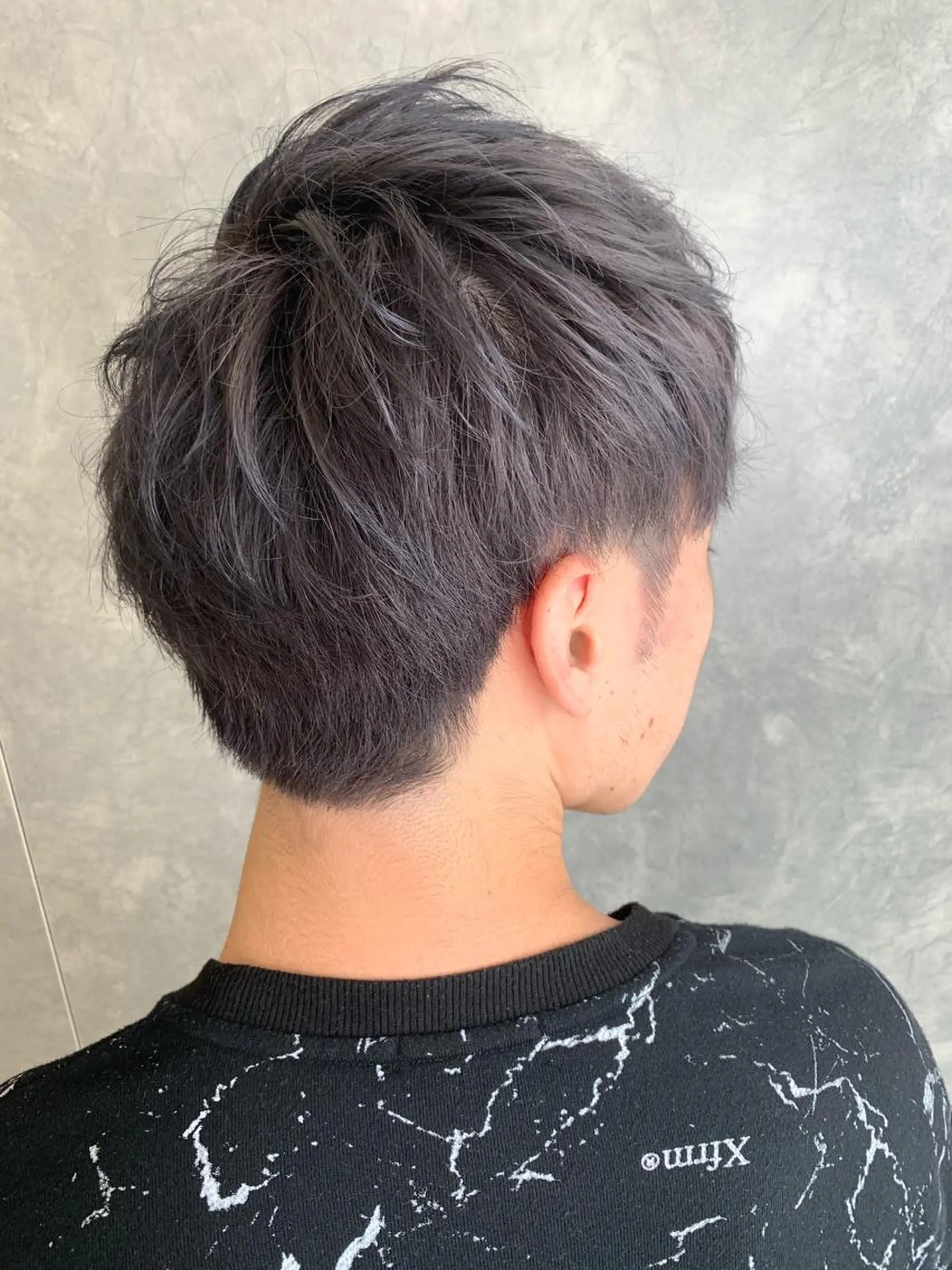 ショート カラー 吹田 駿 髪質改善縮毛矯正のヘアスタイル