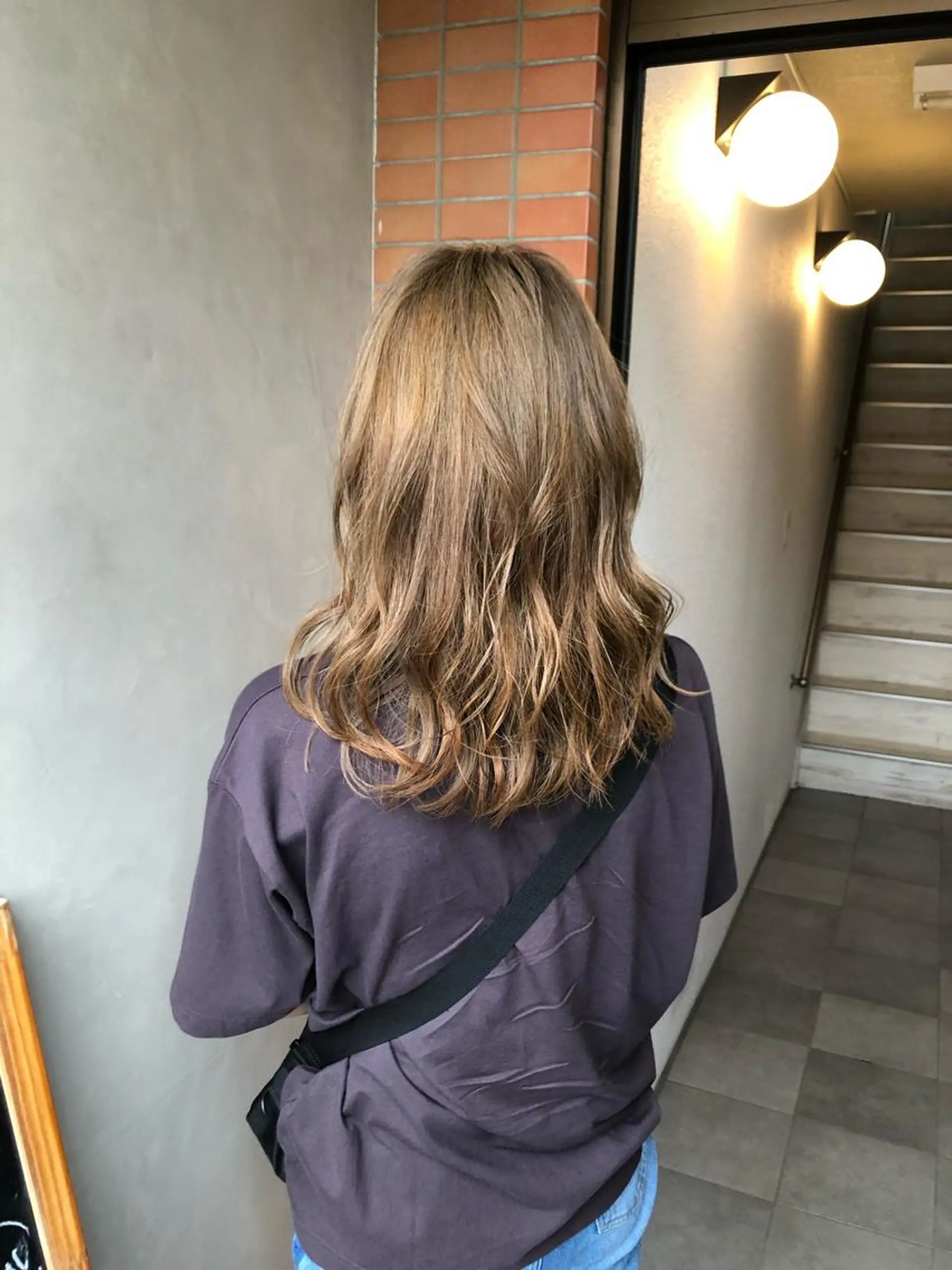 ロング カラー 当日予約🆗ショート /ハイライト/松本のヘアスタイル