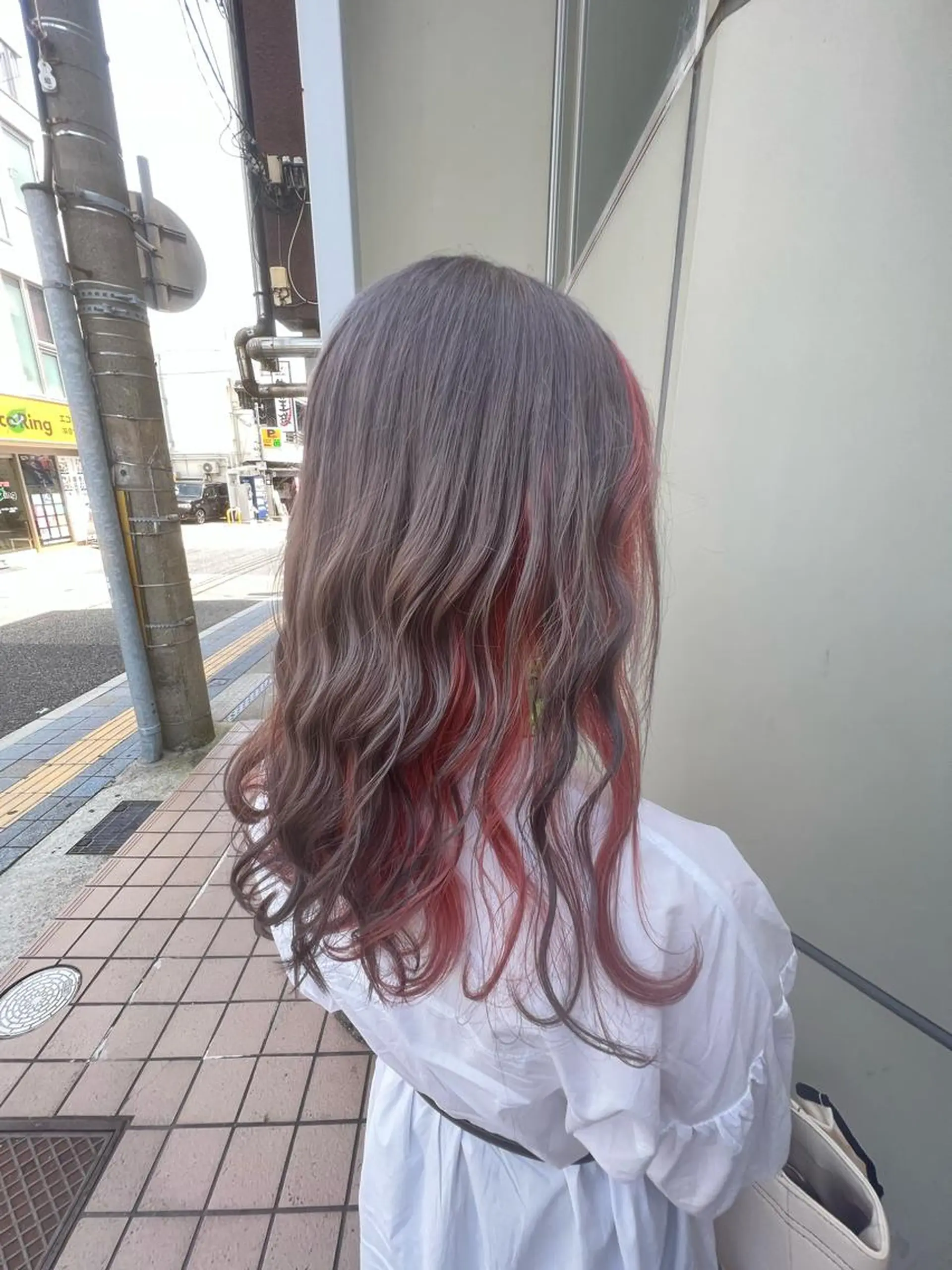 カラー グレージュ ピンクカラー 【副店長】DAYS 2nd 久木山湧也のヘアスタイル