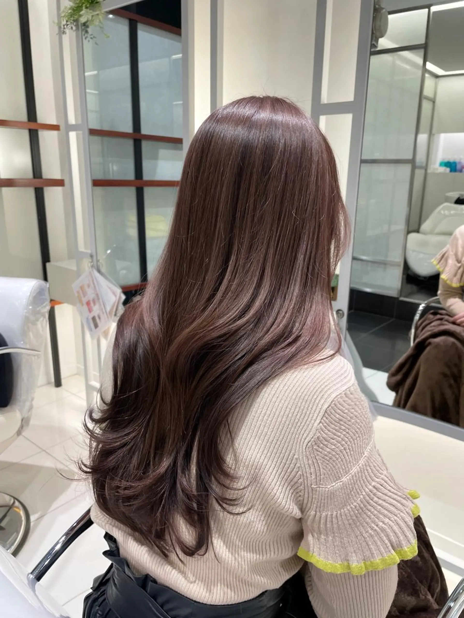 ロング カラー カット ヘアカラー ヘッドスパ BiBi    武田 あやのヘアスタイル