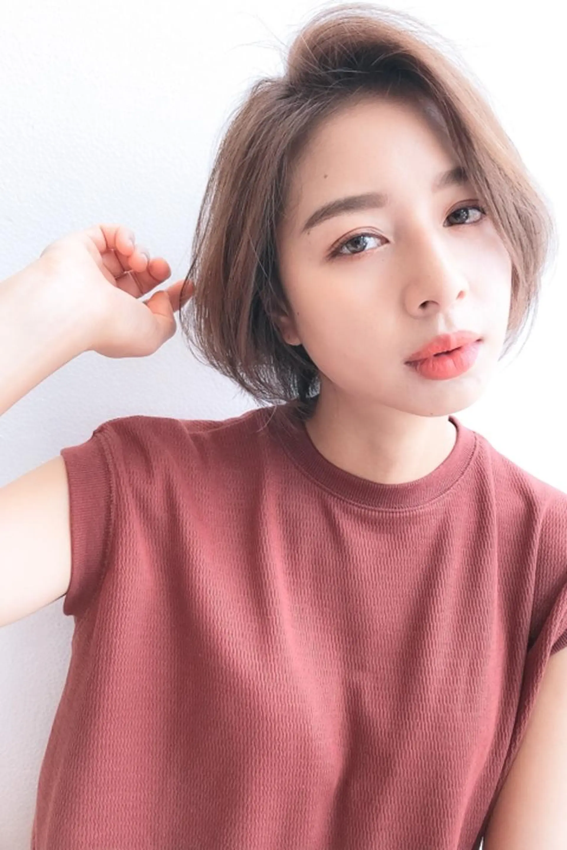 ショート カラー カット ヘアカラー トリートメント 松浦 正春のヘアスタイル