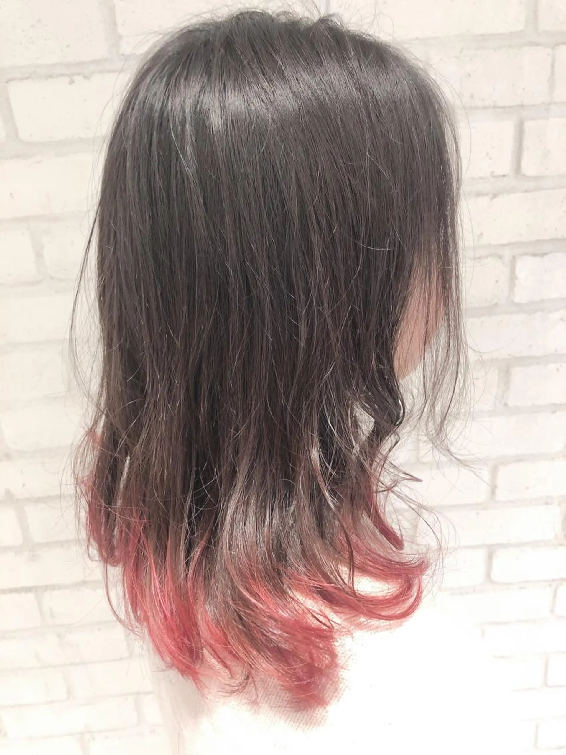 セミロング カラー ヘアカラー トリートメント 田中 アキオのヘアスタイル