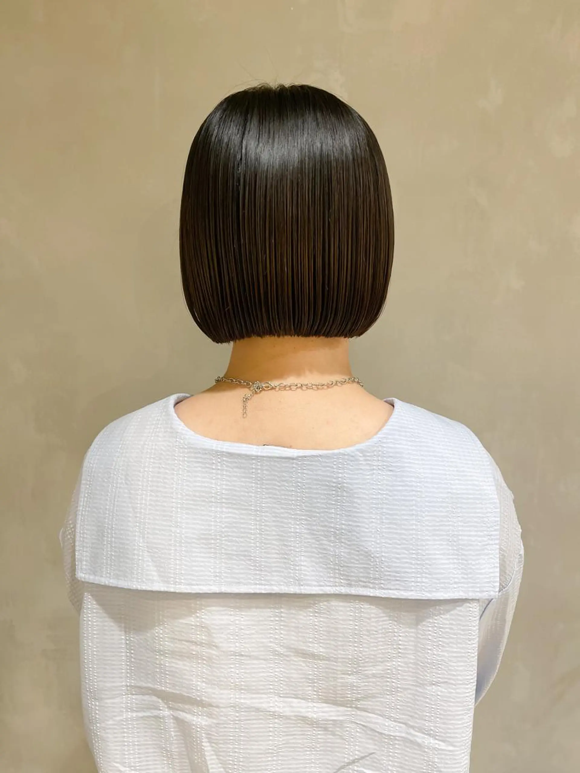 ミディアム カラー ボブ カット ヘアカラー 川本 裕🌿のヘアスタイル