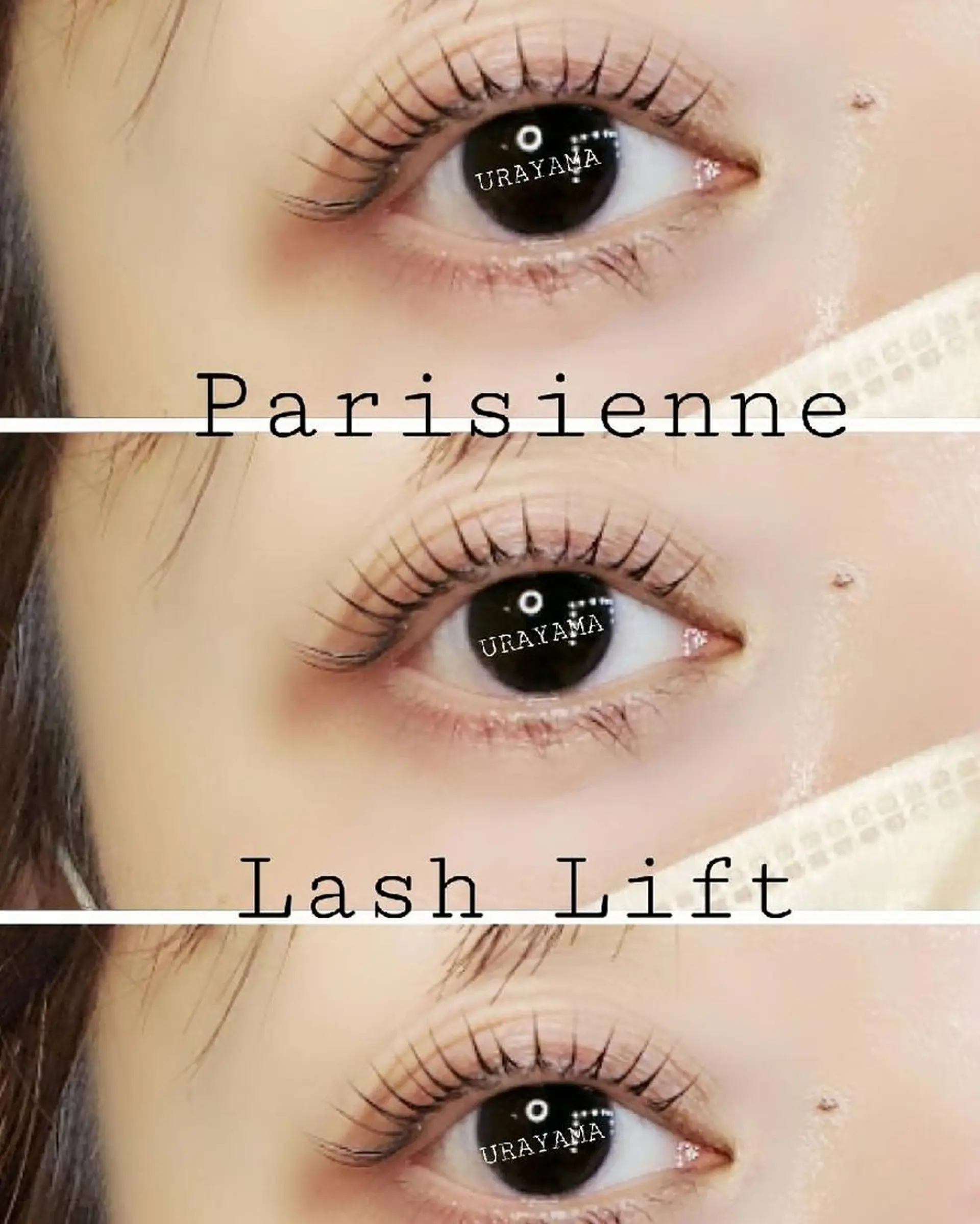 マツエク・マツパ パリジェンヌラッシュリフト マツパ EMMA plus．のマツエク・マツパデザイン