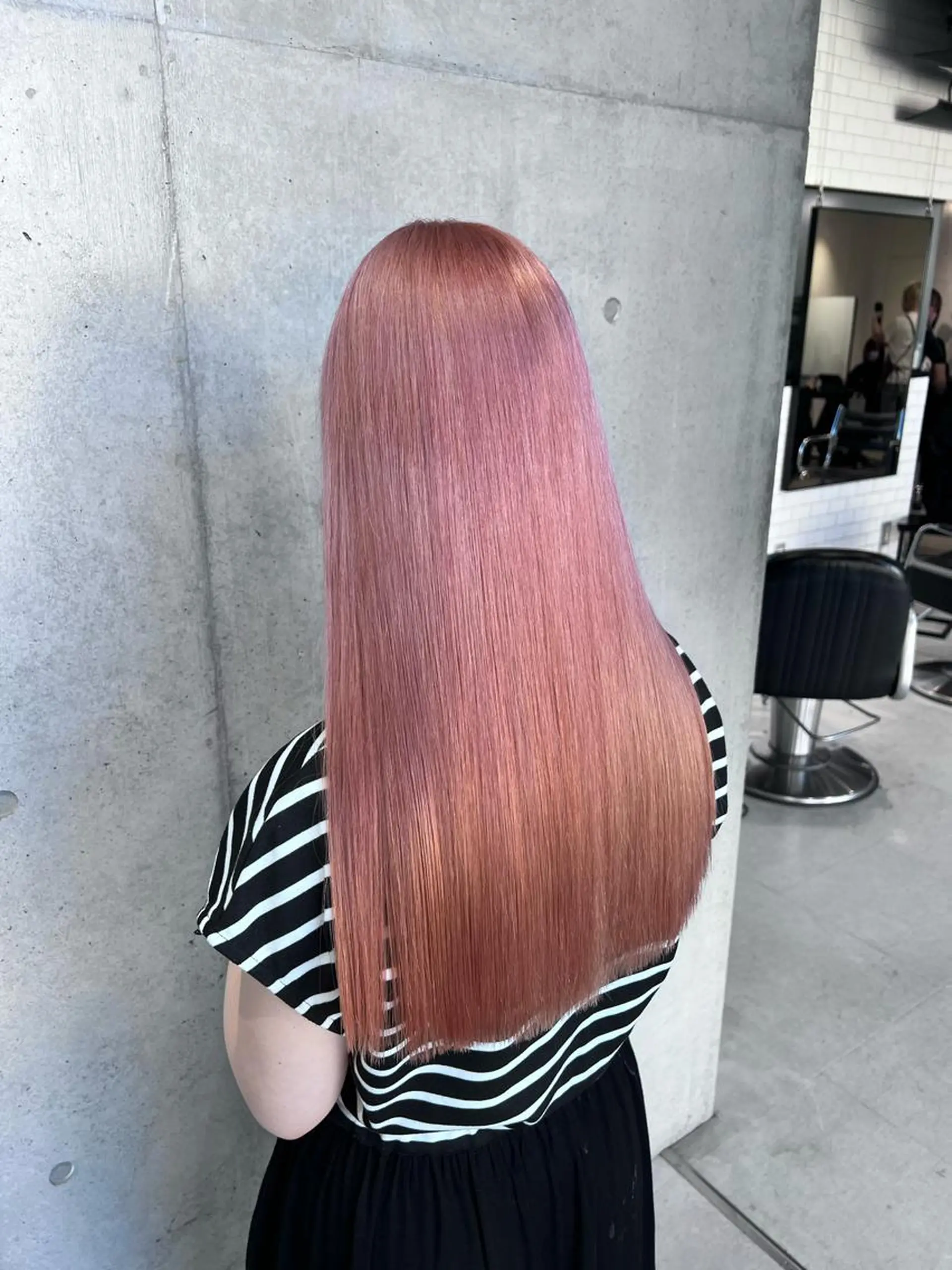 ロング カラー カット ヘアカラー トリートメント 赤みゼロ/透明感 カラー🌿KANTAのヘアスタイル