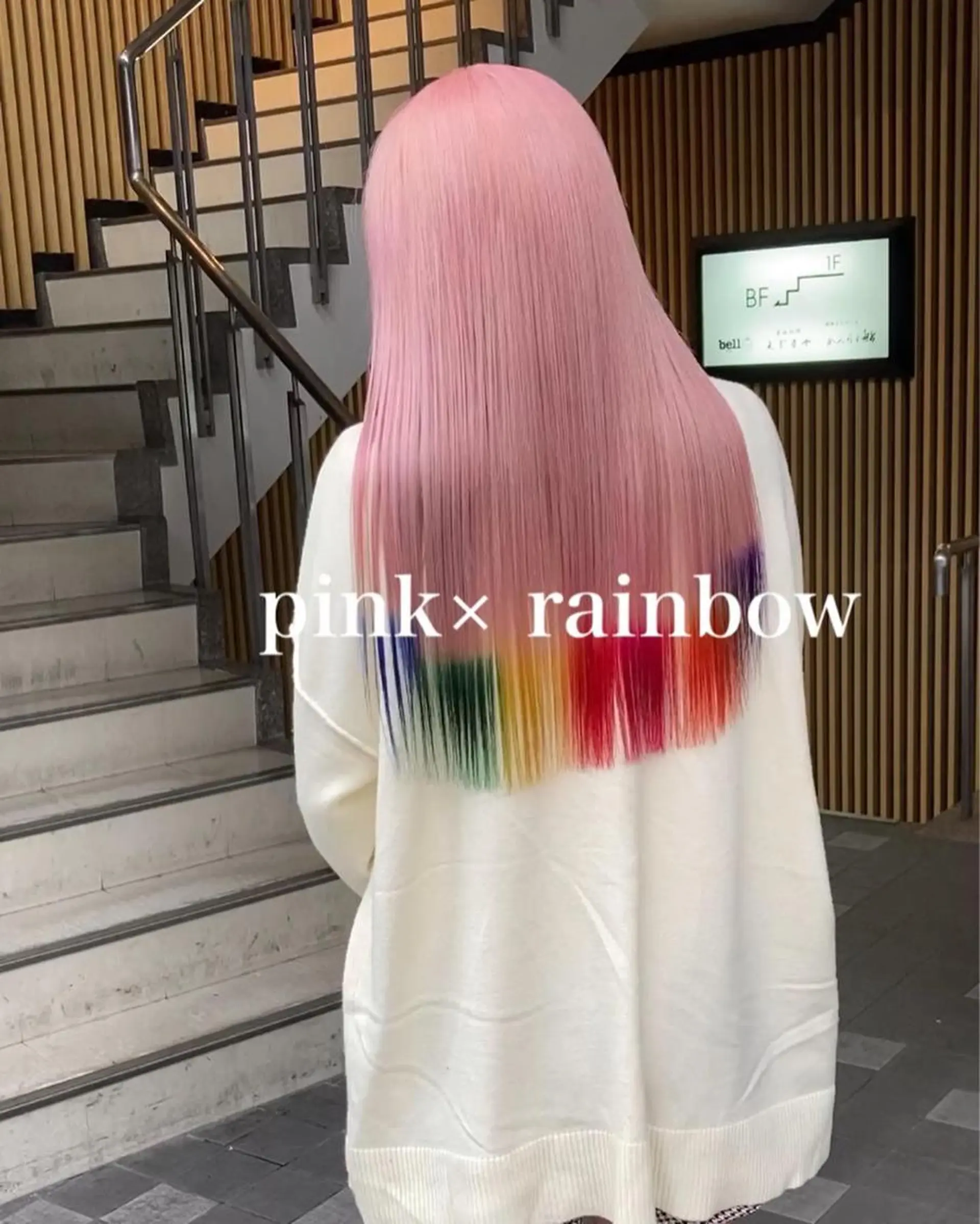 ロング カラー Selenehair 三条本店のヘアスタイル