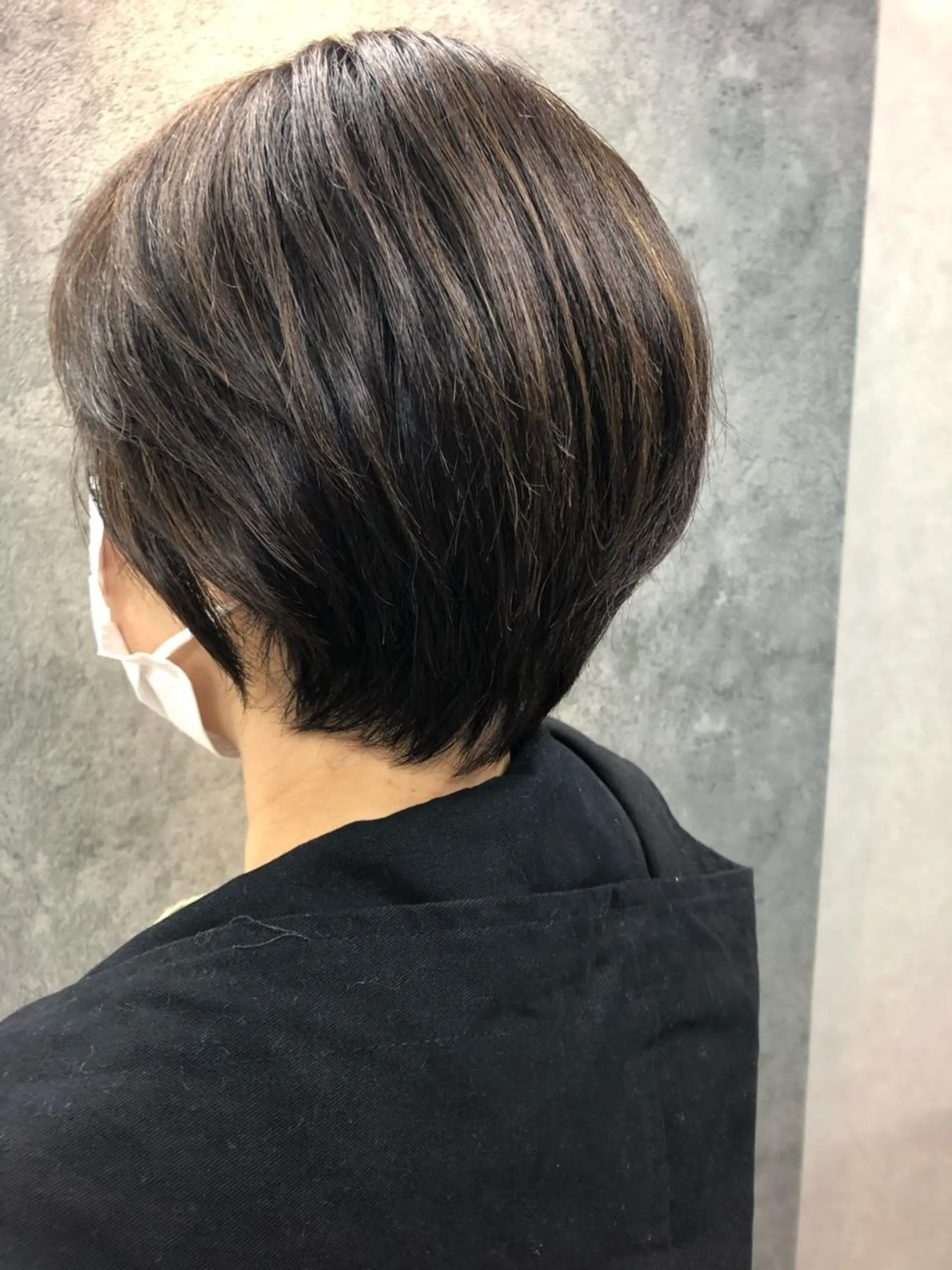 ショート アッシュ ハイライト Noy所属・Noyヨシモト ヒロトのヘアスタイル