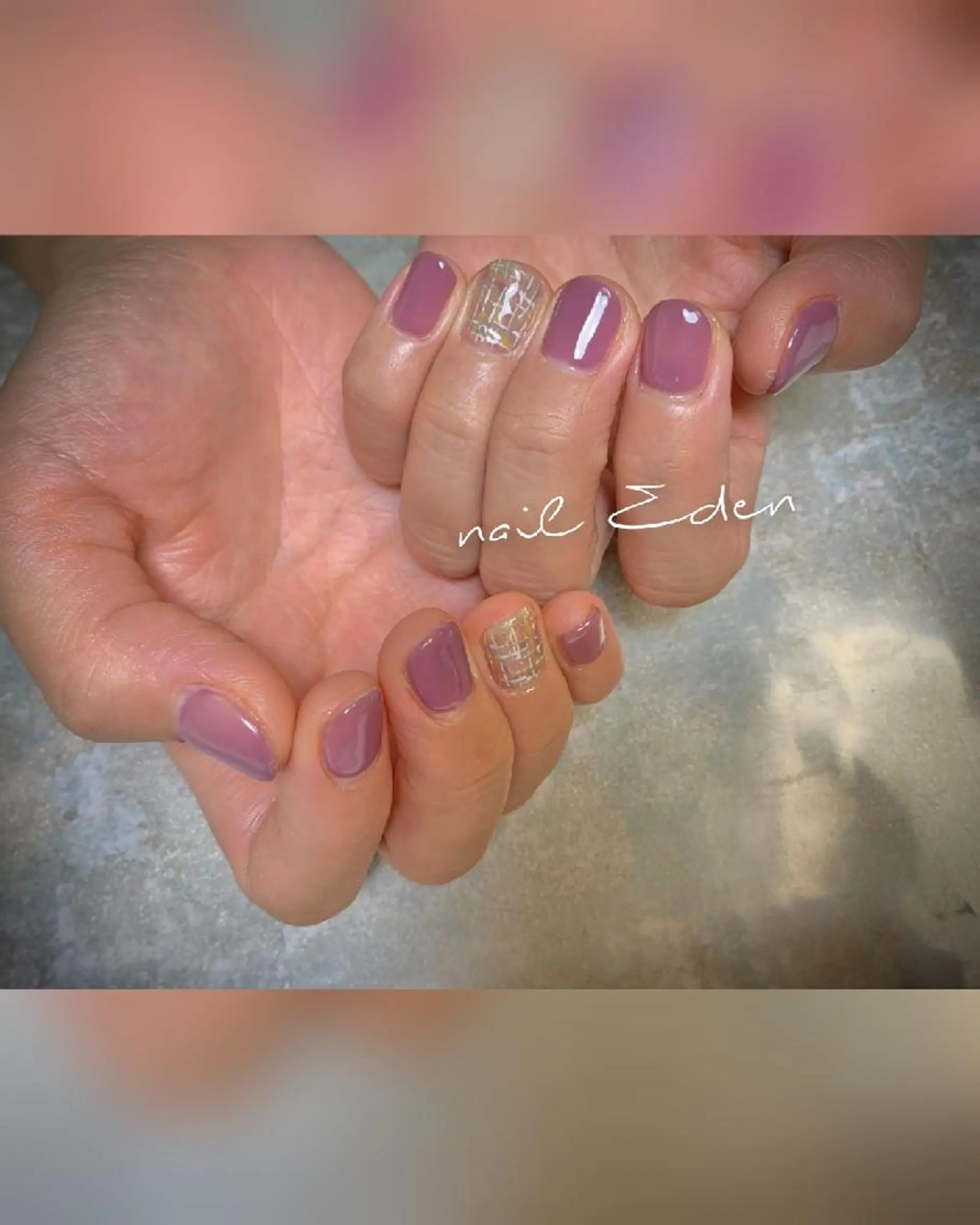 ネイル 持ち込み Eden ♾️のネイルデザイン