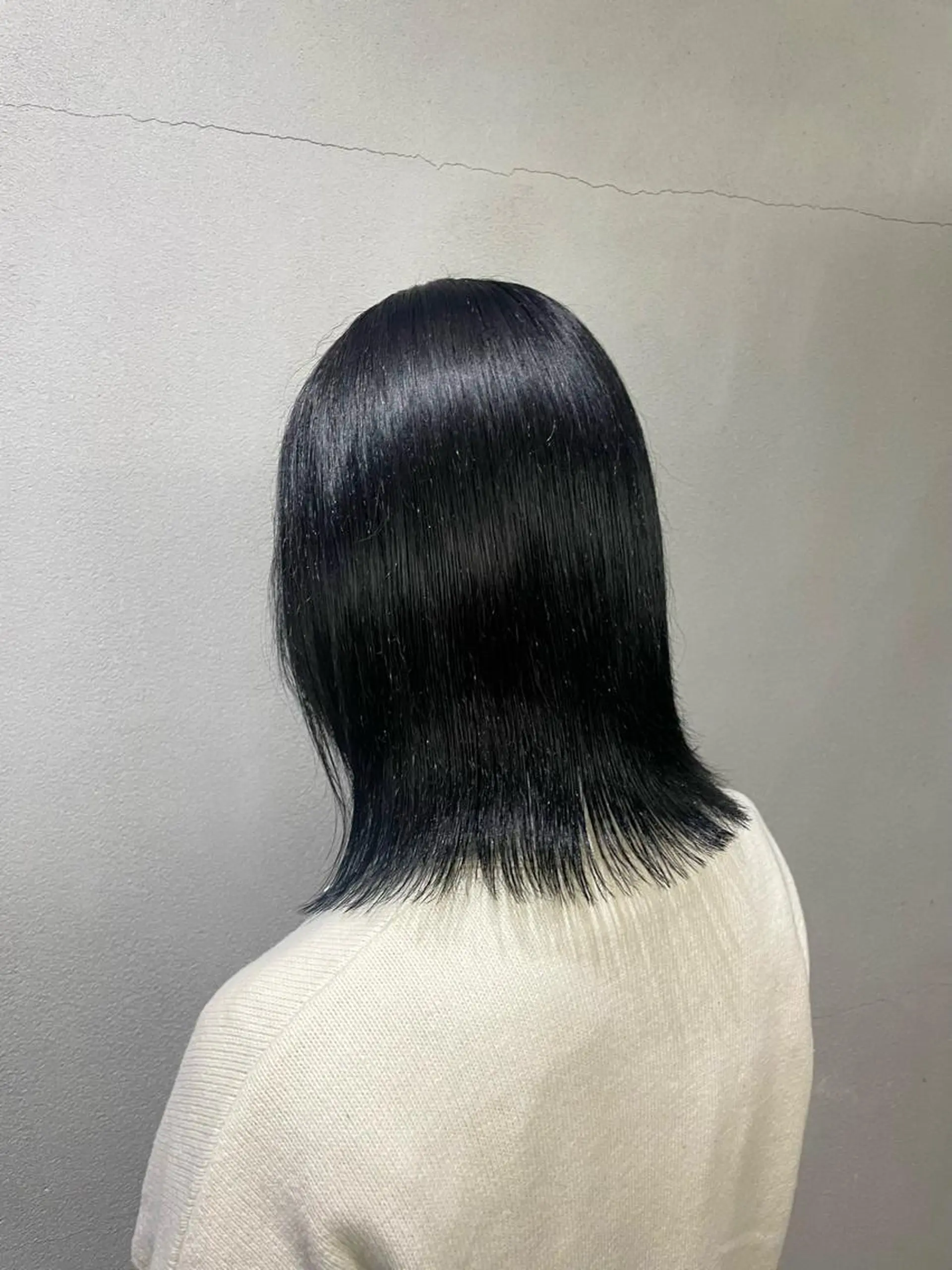 ミディアム カット ヘアカラー トリートメント ひより ／novusのヘアスタイル