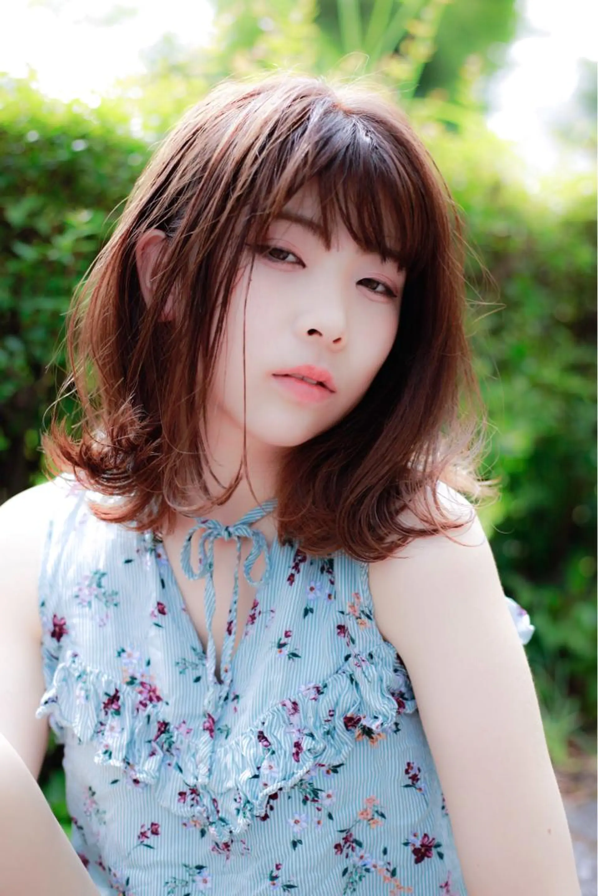 ミディアム 永田 崇のヘアスタイル