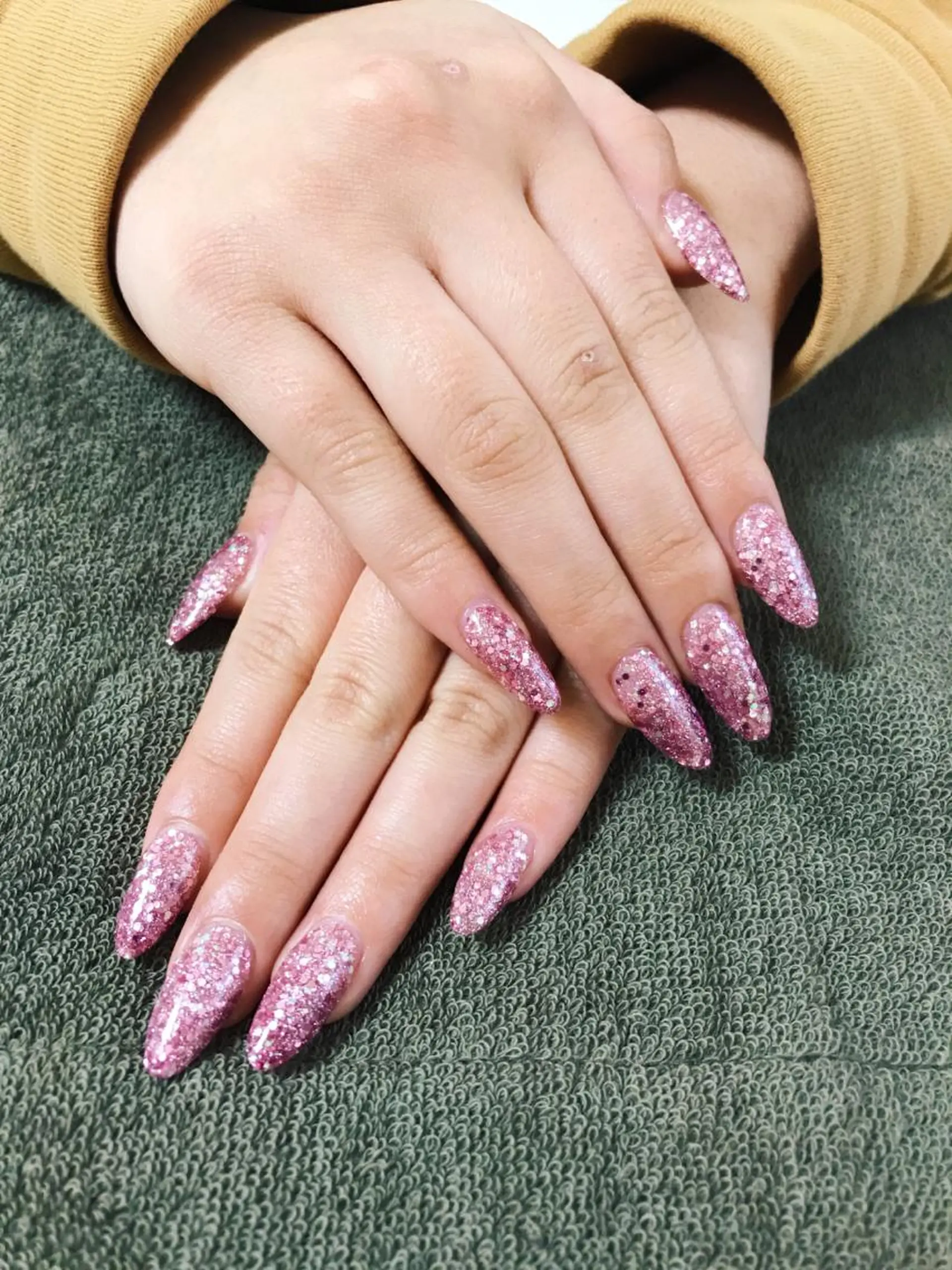 ネイル ラメ(グリッター) ハンドネイル Masuko Yasukaのネイルデザイン