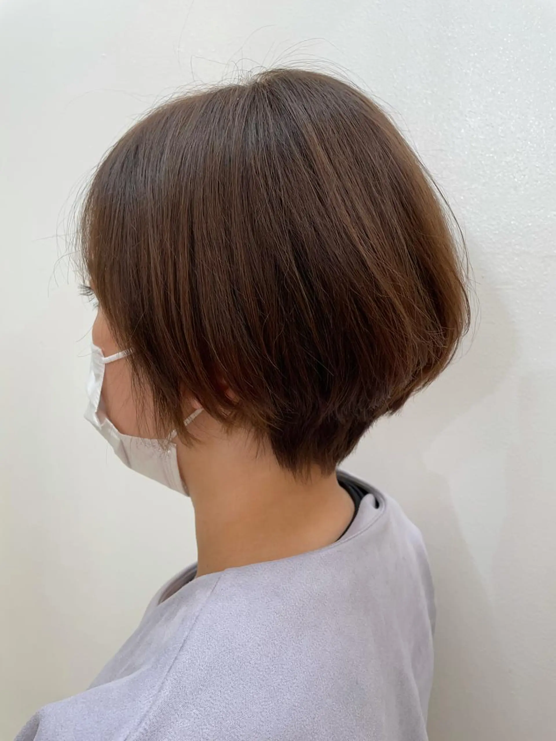 ショート 艶カラー🌙縮毛矯正 /ボブ【Reina】のヘアスタイル