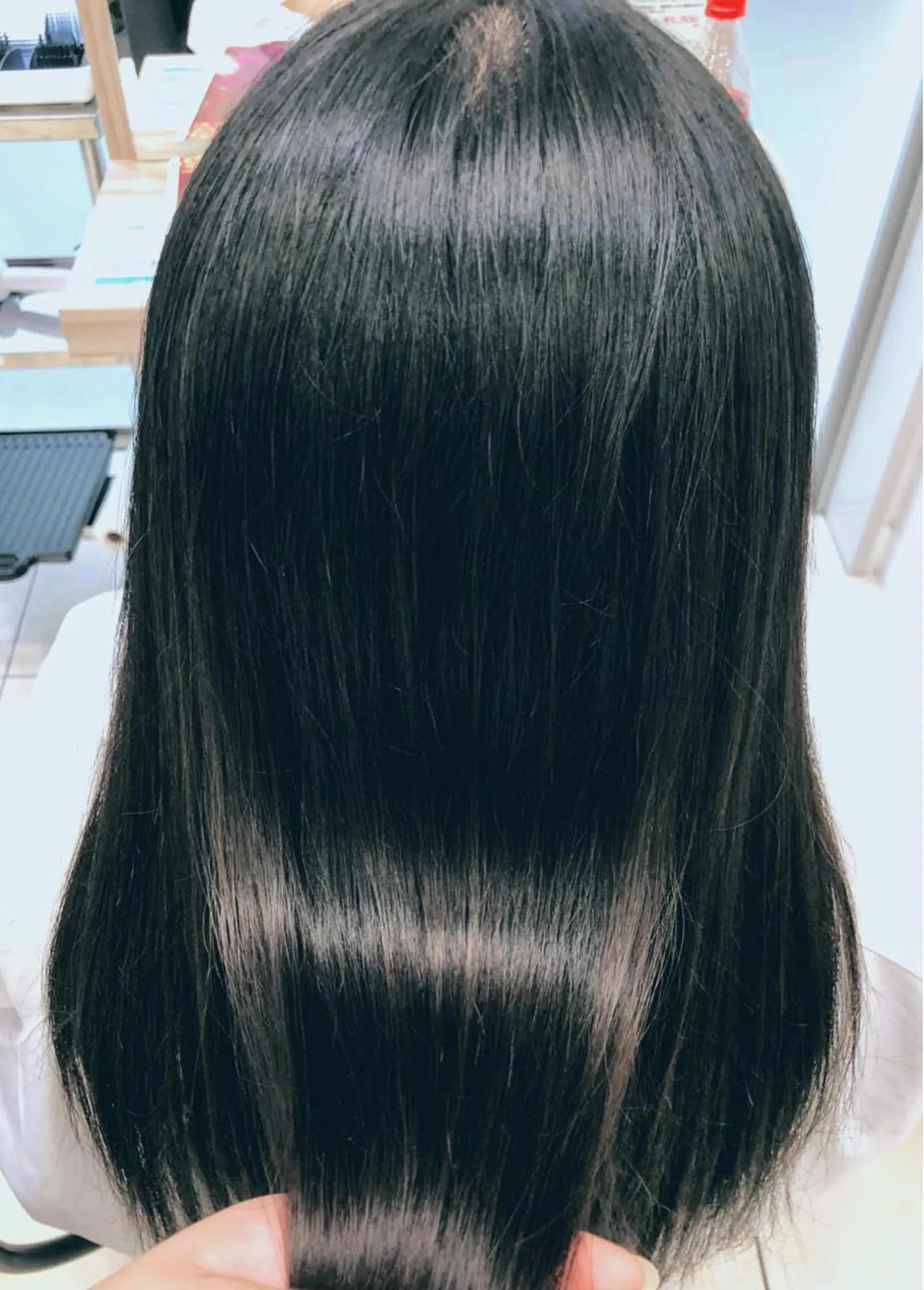 ロング 縮毛矯正 産休中です。 🌹sayu🌹のヘアスタイル