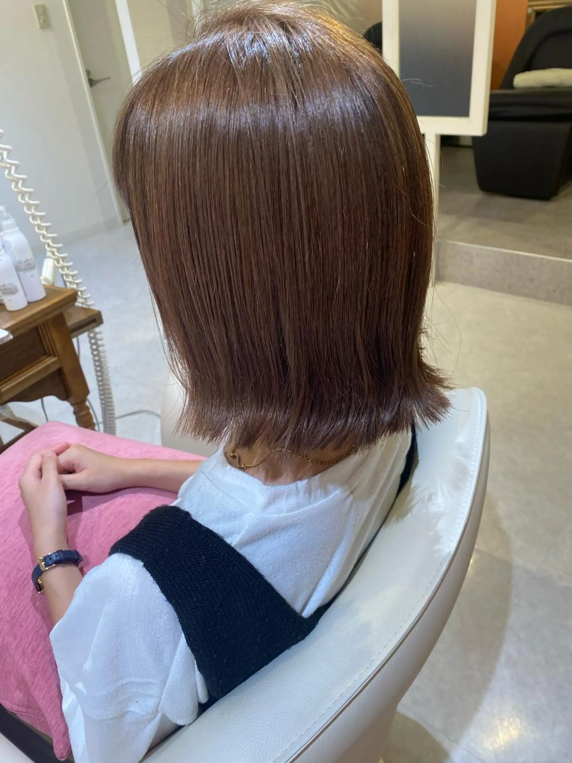 ショート カット トリートメント 梛木 唯のヘアスタイル