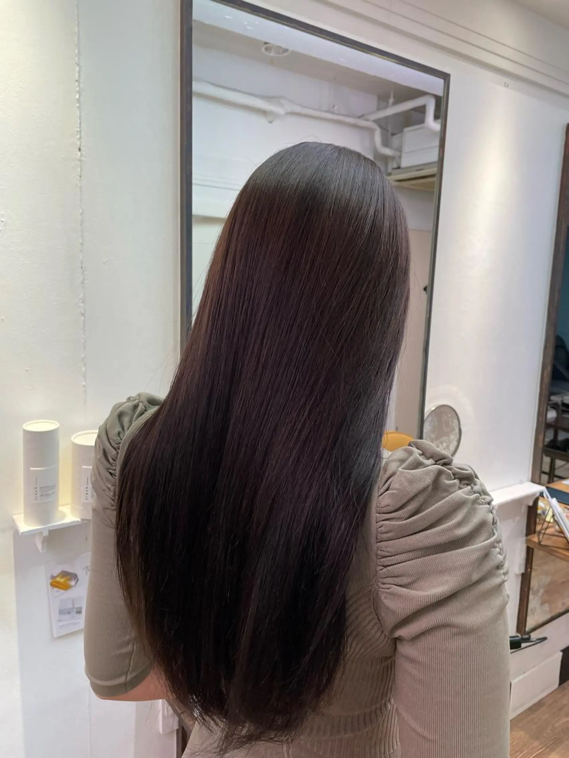 ロング カラー 透明感カラー ラベンダーカラー 髪質改善 トリートメント ヘアカラー トリートメント ✨似合わせ美容師✨ 川上拓真のヘアスタイル