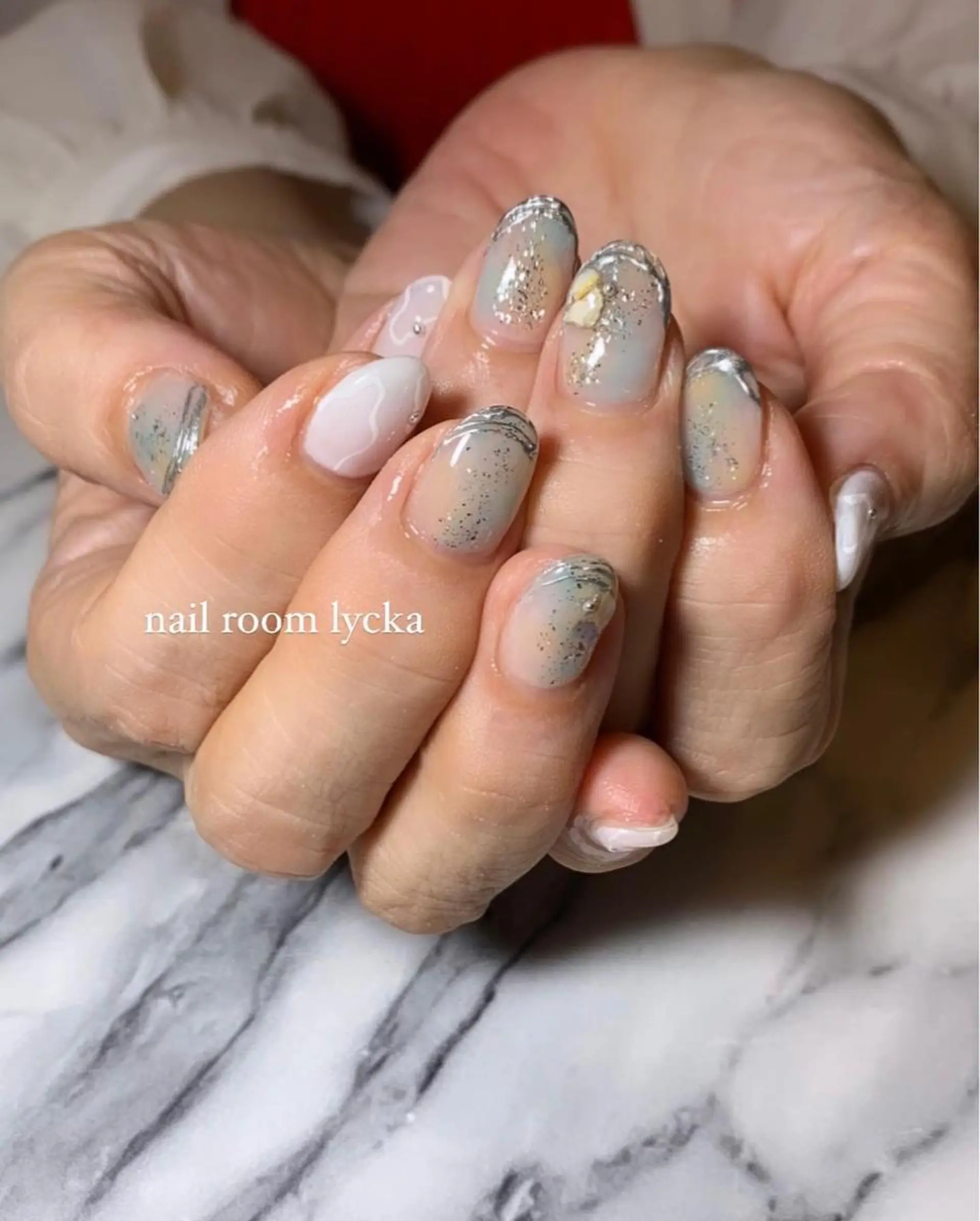 ネイル ﾈｲﾙﾙｰﾑﾘｯｶ 𝐦𝐚𝐲𝐮のネイルデザイン