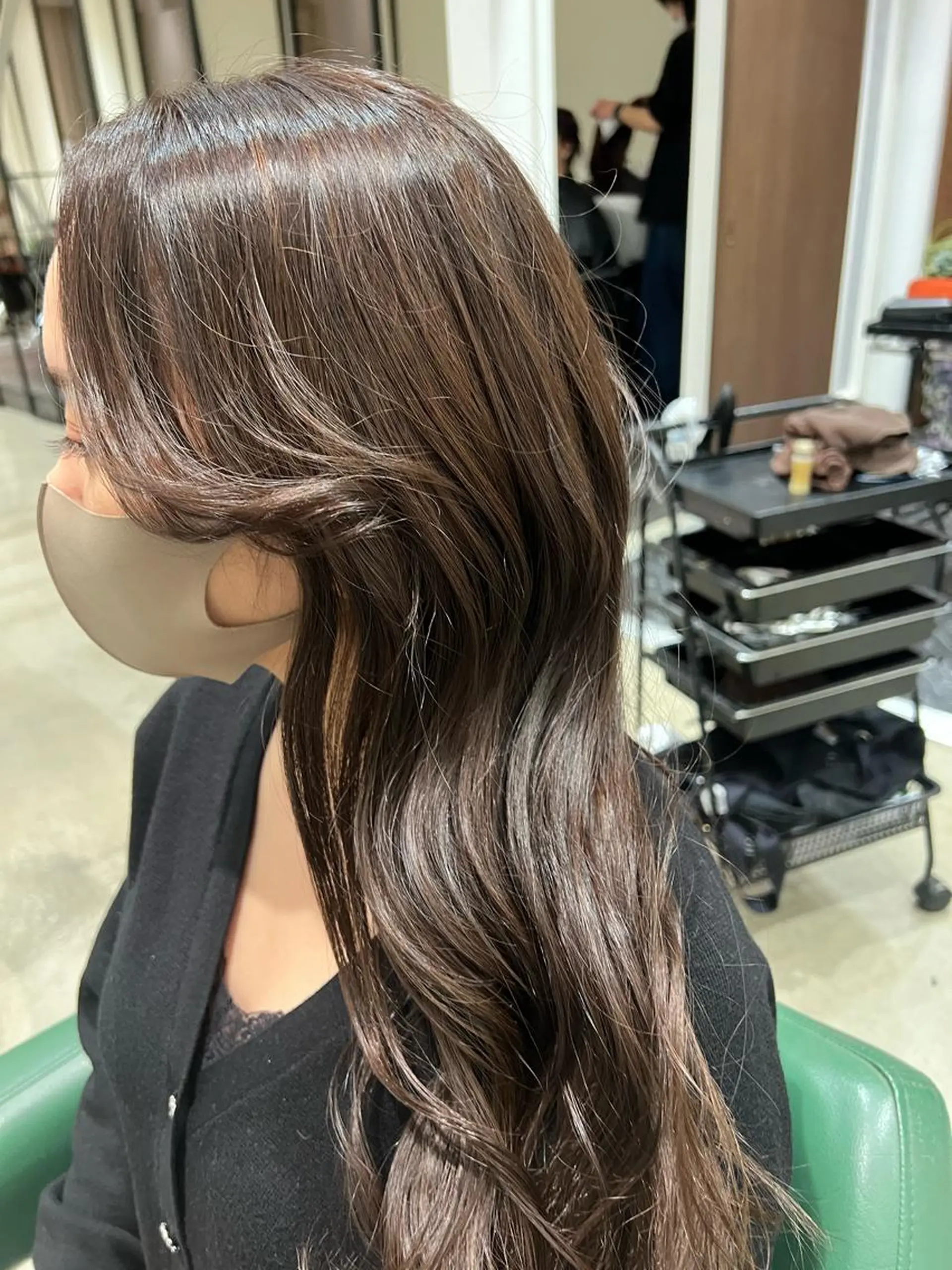 ロング カラー ヘアアレンジ ヘアカラー トリートメント ヘアセット 🌈インナーカラー ‘ショウマ’🌈のヘアスタイル