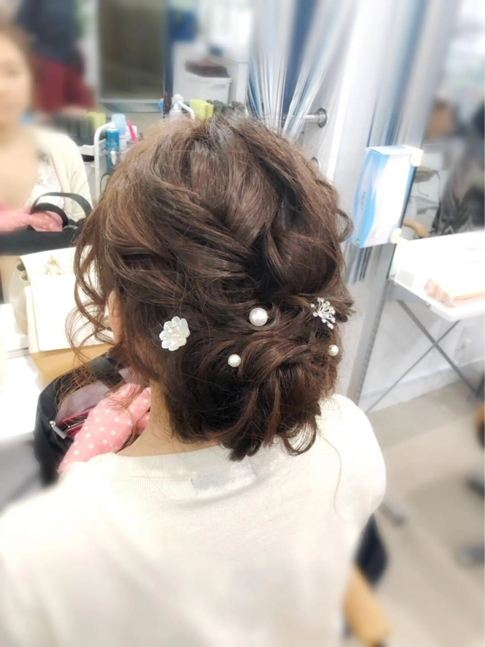 セミロング laera 佐藤のヘアスタイル