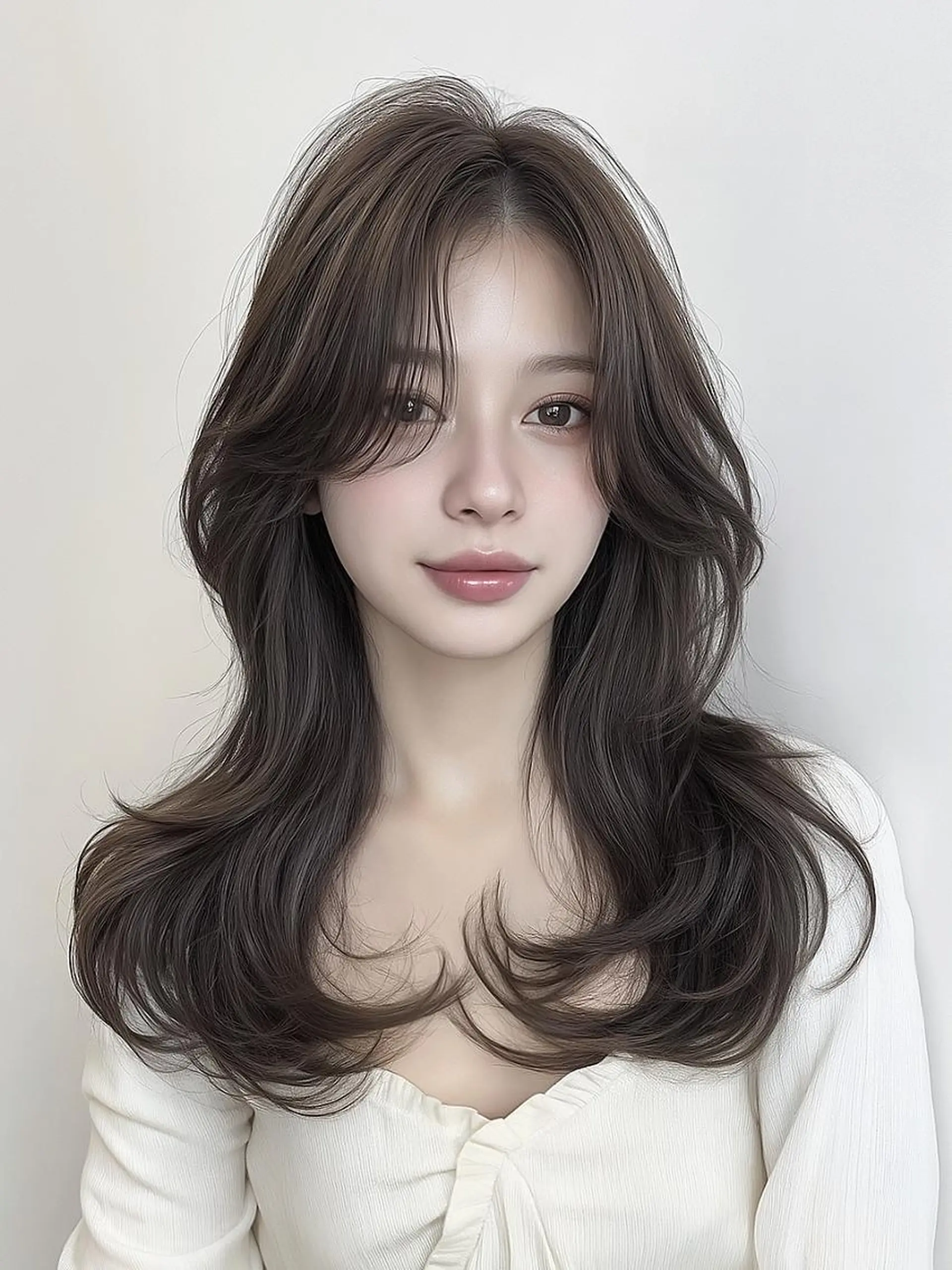 セミロング カラー カット kuschel アリイのヘアスタイル