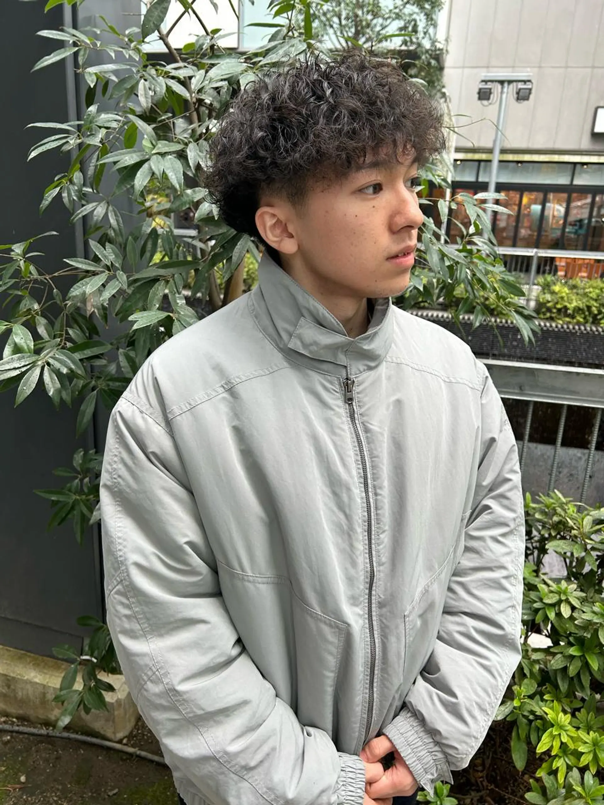 ショート パーマ メンズ メンズブリーチ メンズハイライト メンズインナーカラー メンズパーマ プードルパーマ 💈メンズ短髪特化 ✂︎伊藤大輝💈のヘアスタイル