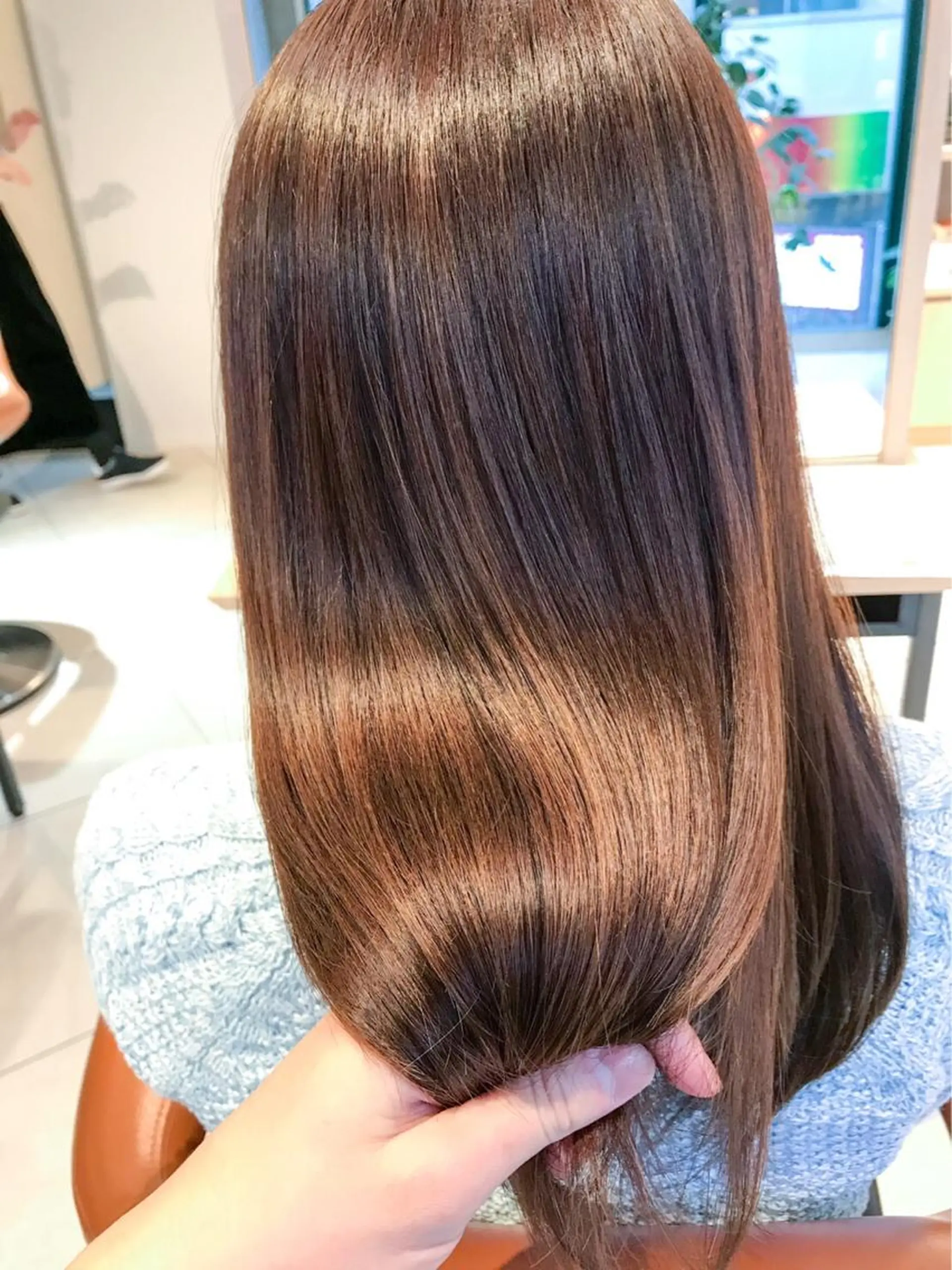 ロング 仁木 謙太のヘアスタイル