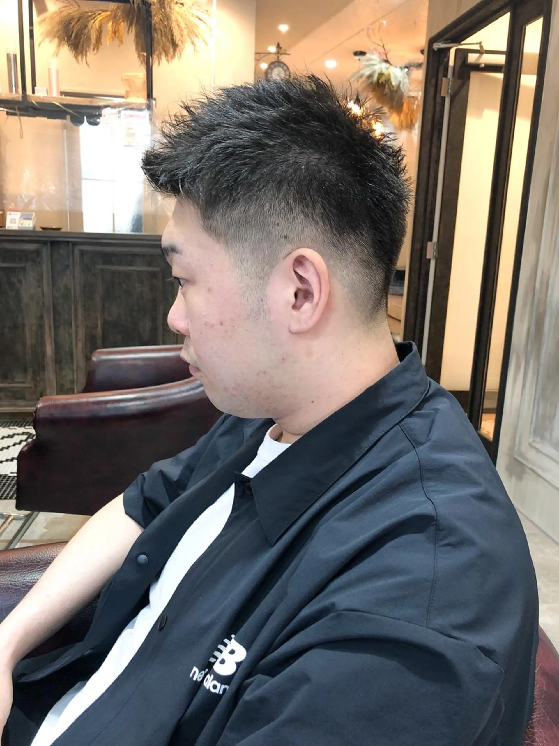 メンズ フェードカット 水谷 俊一のヘアスタイル