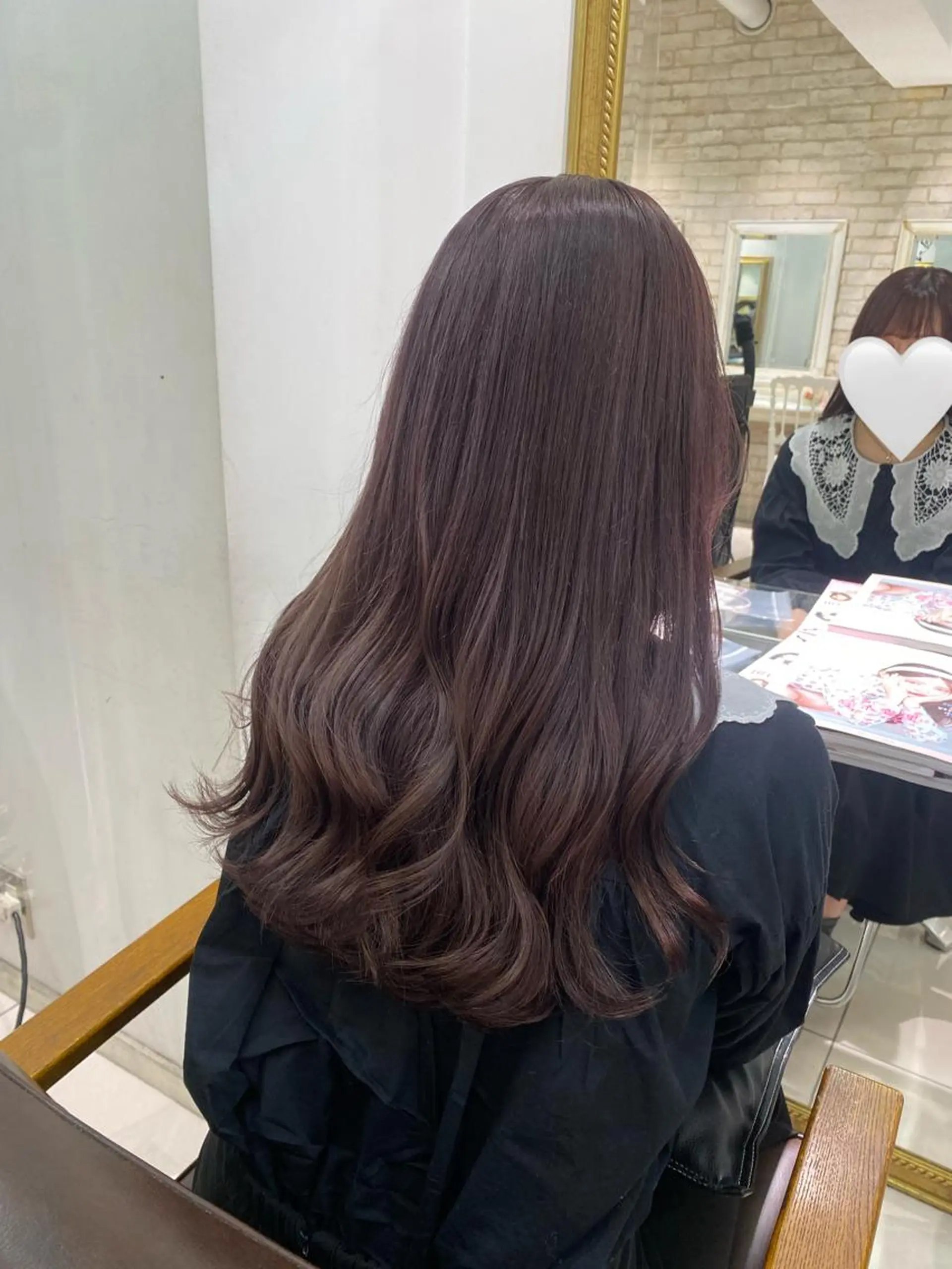 ロング カラー 透明感カラー 古山 結季🌙🖤のヘアスタイル