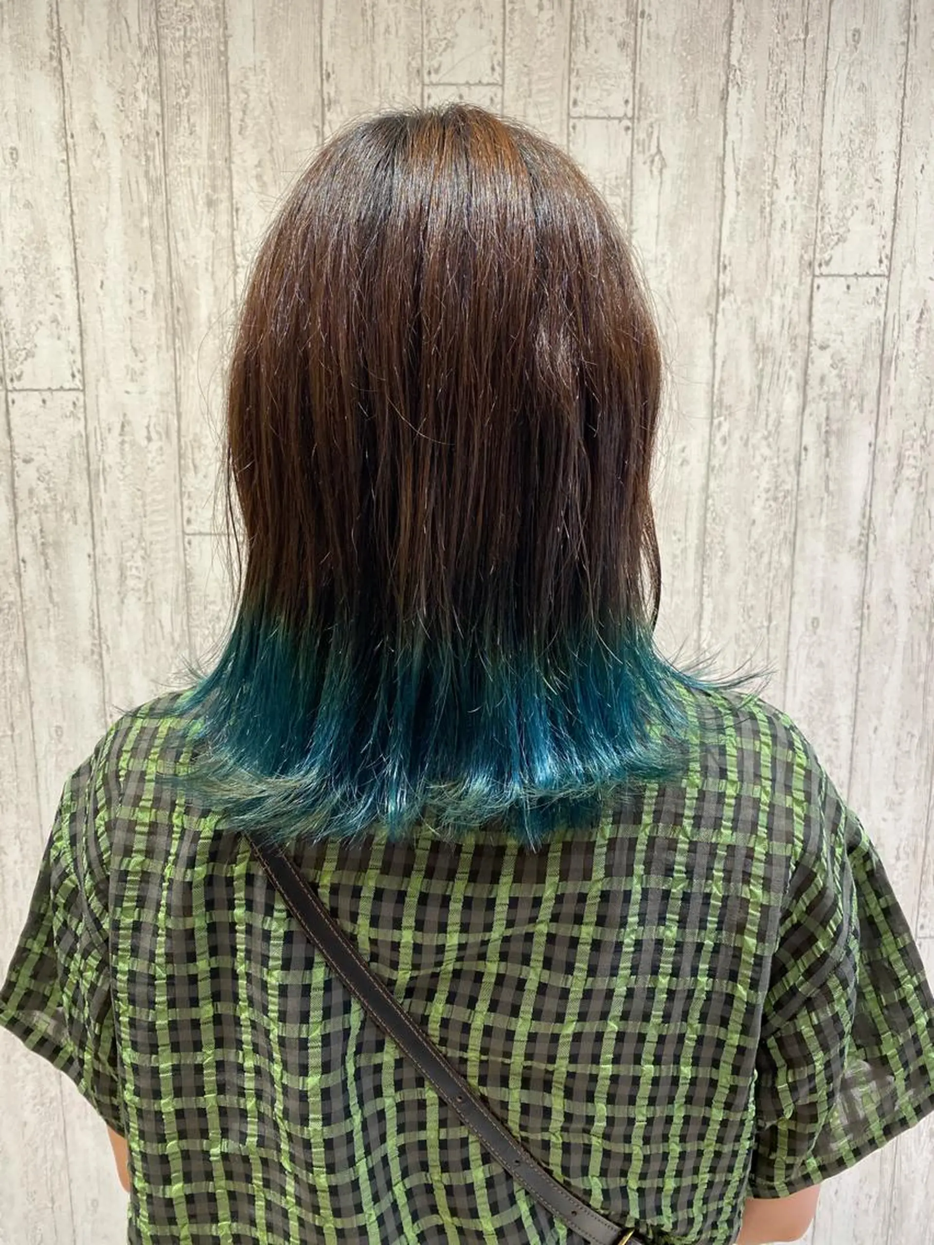 セミロング カラー 🦋店長🦋 ほんさわ みずきのヘアスタイル