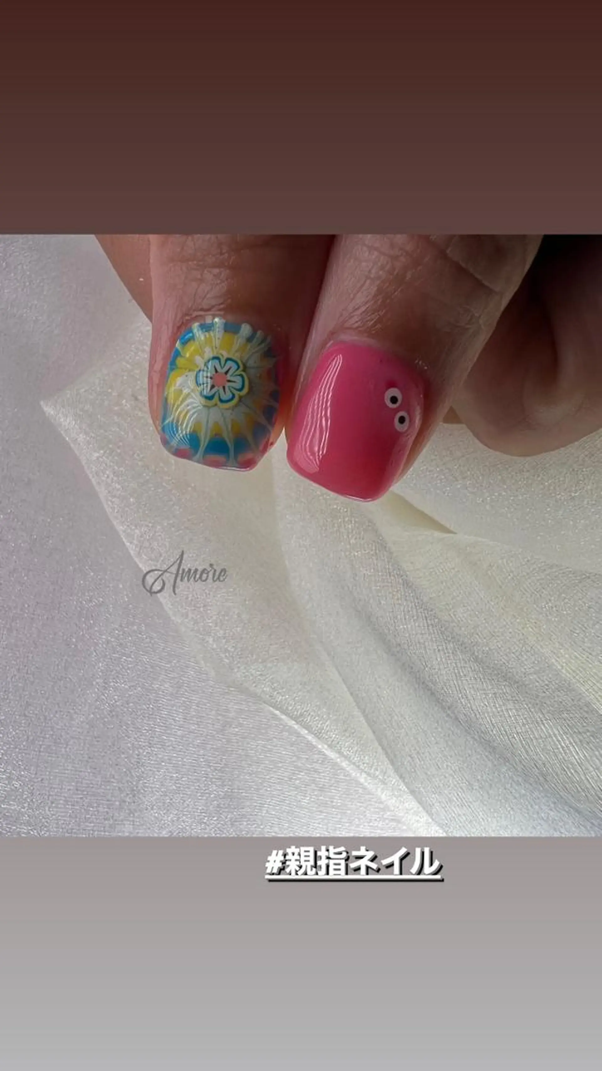 ネイル ジェルネイル 韓国ネイル パラジェル 夏ネイル You kyehwaのネイルデザイン