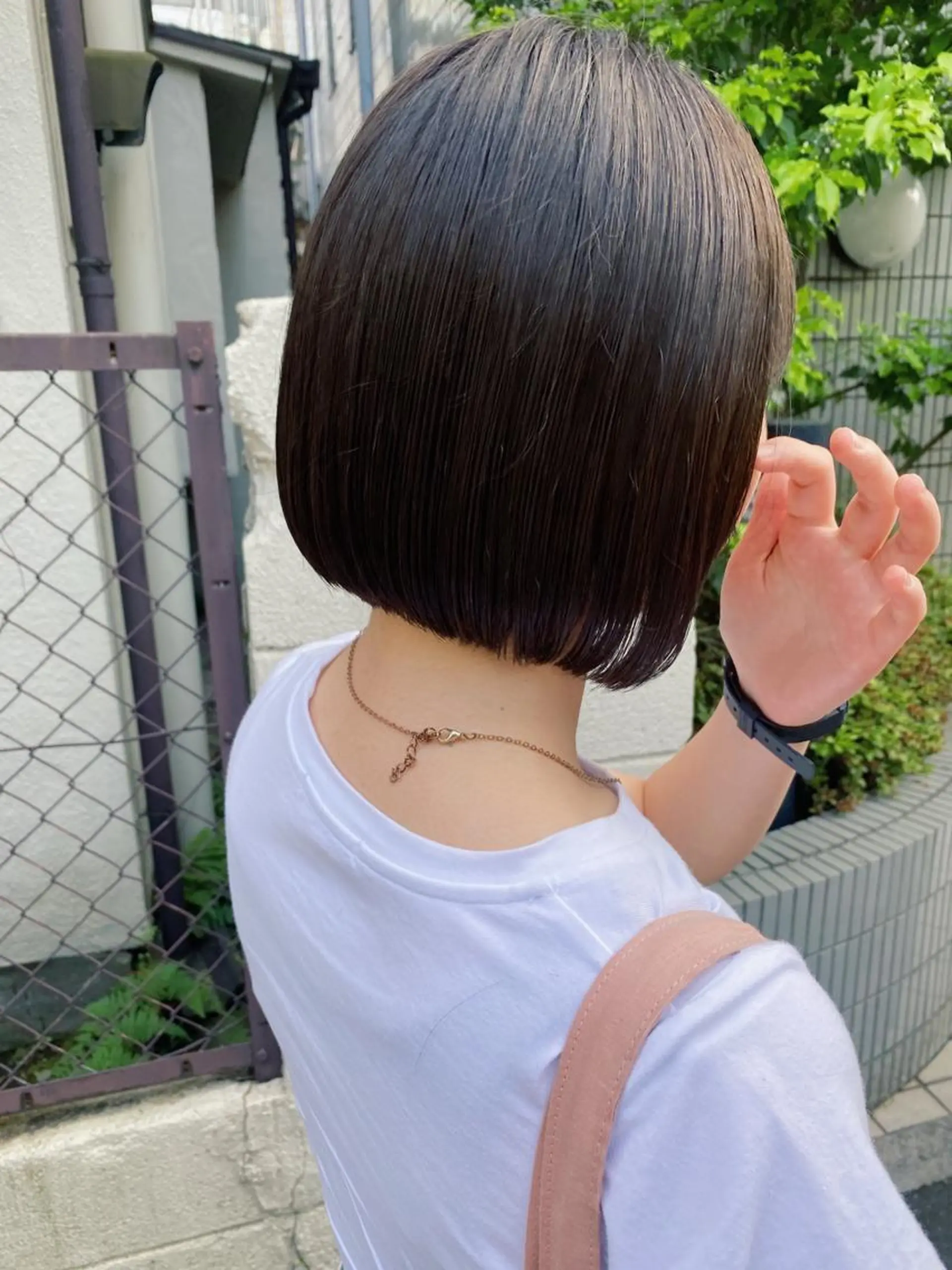 ショート カラー IVORY.所属・🟩白髪ぼかし/ボブ /ショートヘア/大司のヘアスタイル