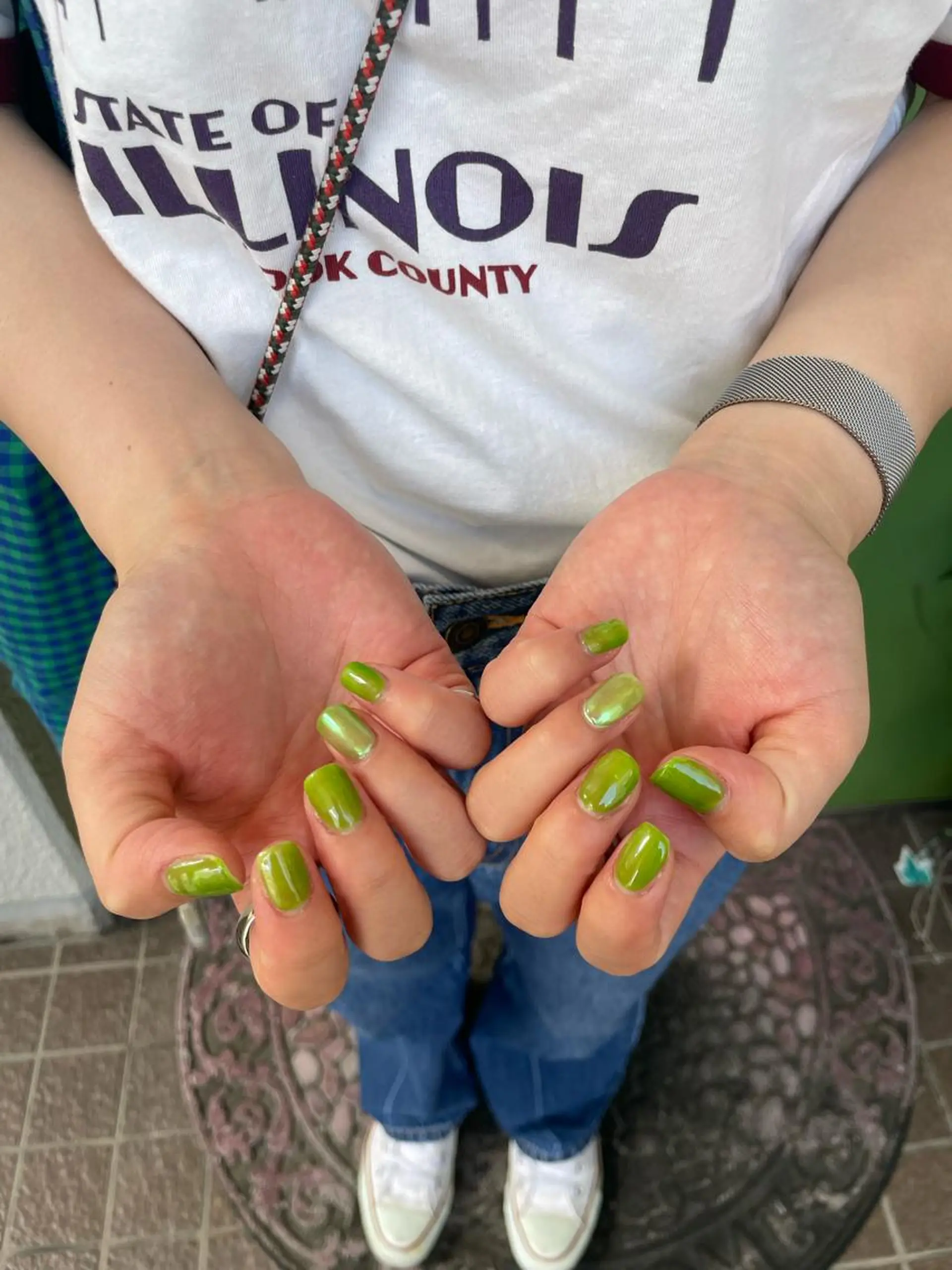 ネイル クリアネイル ミラーネイル ebisu haruのネイルデザイン