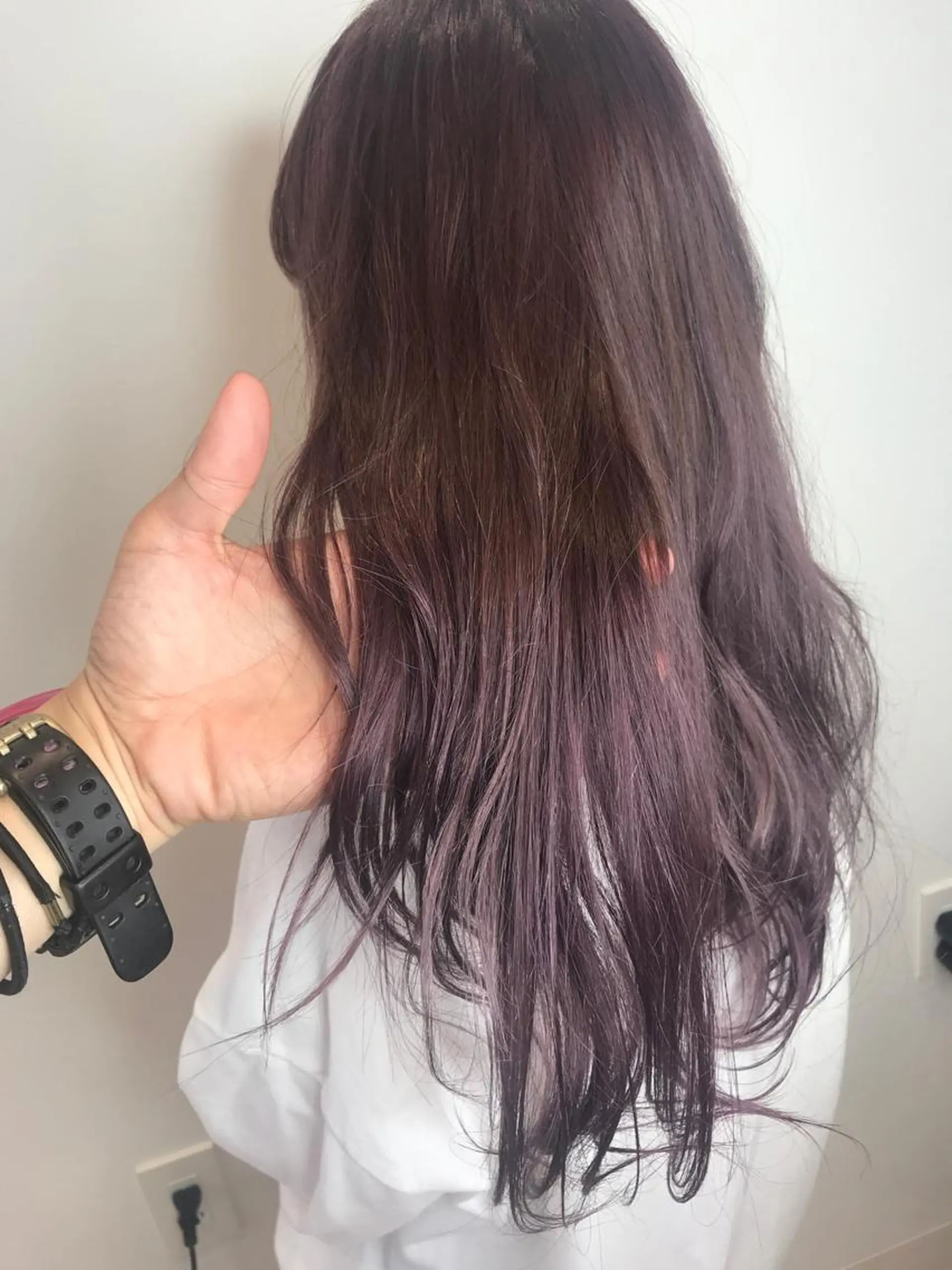 ロング カラー ピンクカラー カット ヘアカラー Le'a渋谷所属・インナーエクステ渋谷 🦋KAJIのヘアスタイル