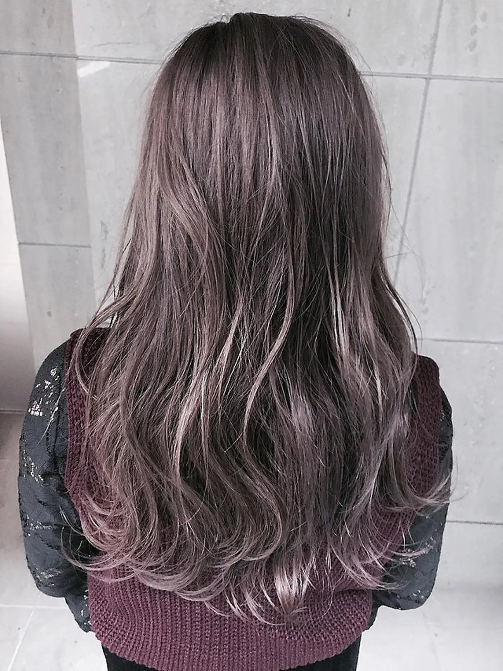 カラー 透明感カラー イルミナカラー 外国人風カラー いわさき ゆずほのヘアスタイル