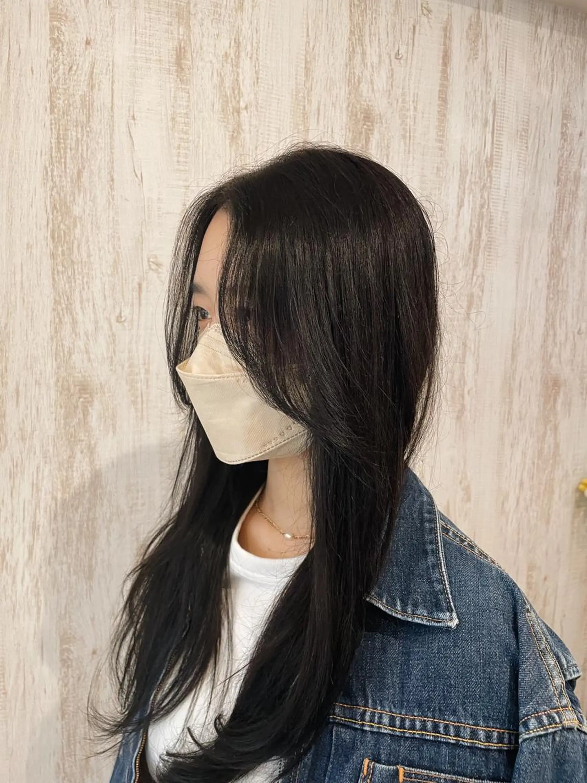 カラー アッシュ アッシュブラウン ブラウンカラー 小野 明日香のヘアスタイル