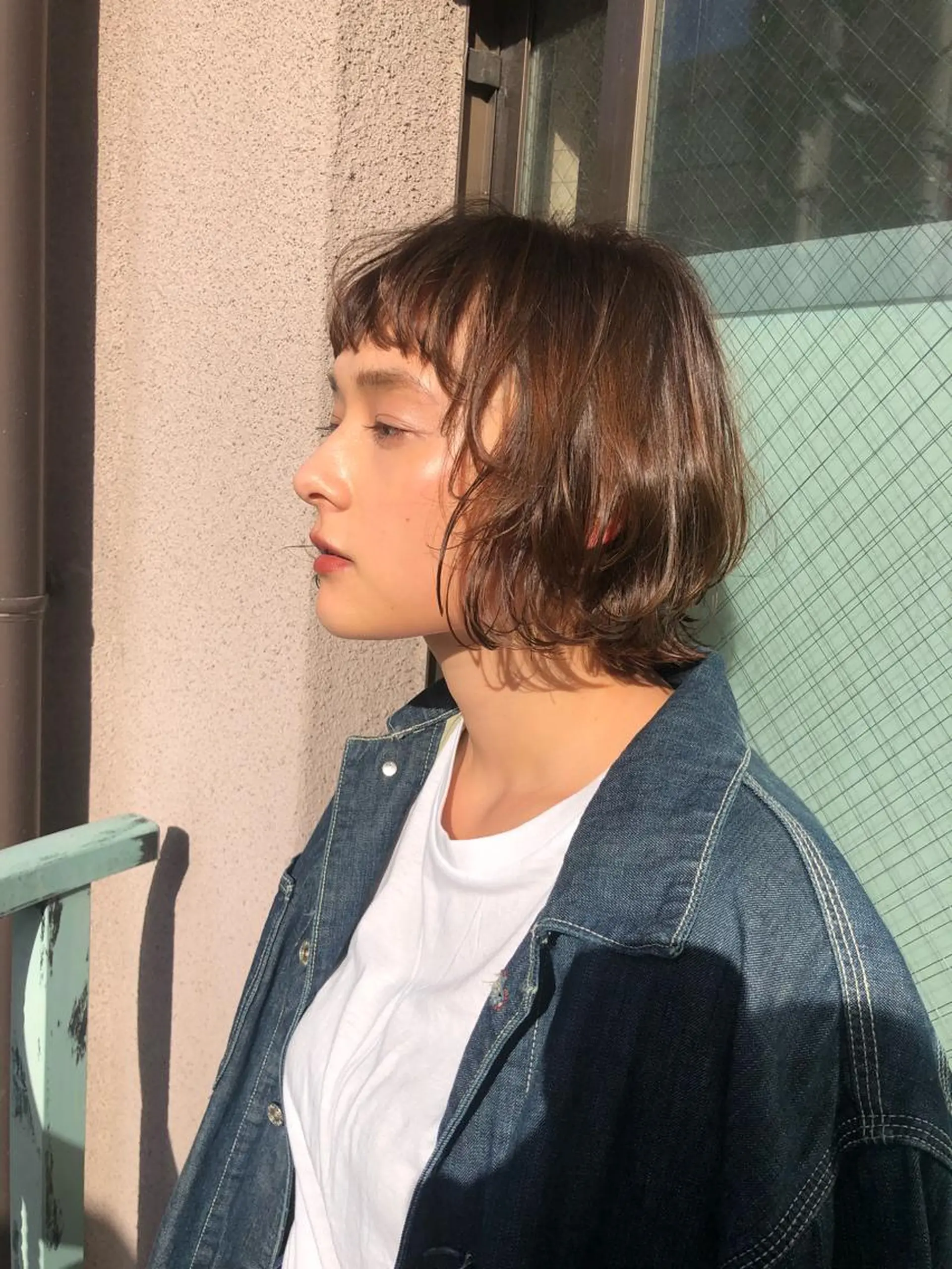 ミディアム カラー レイヤー,ボブ / 彩未のヘアスタイル