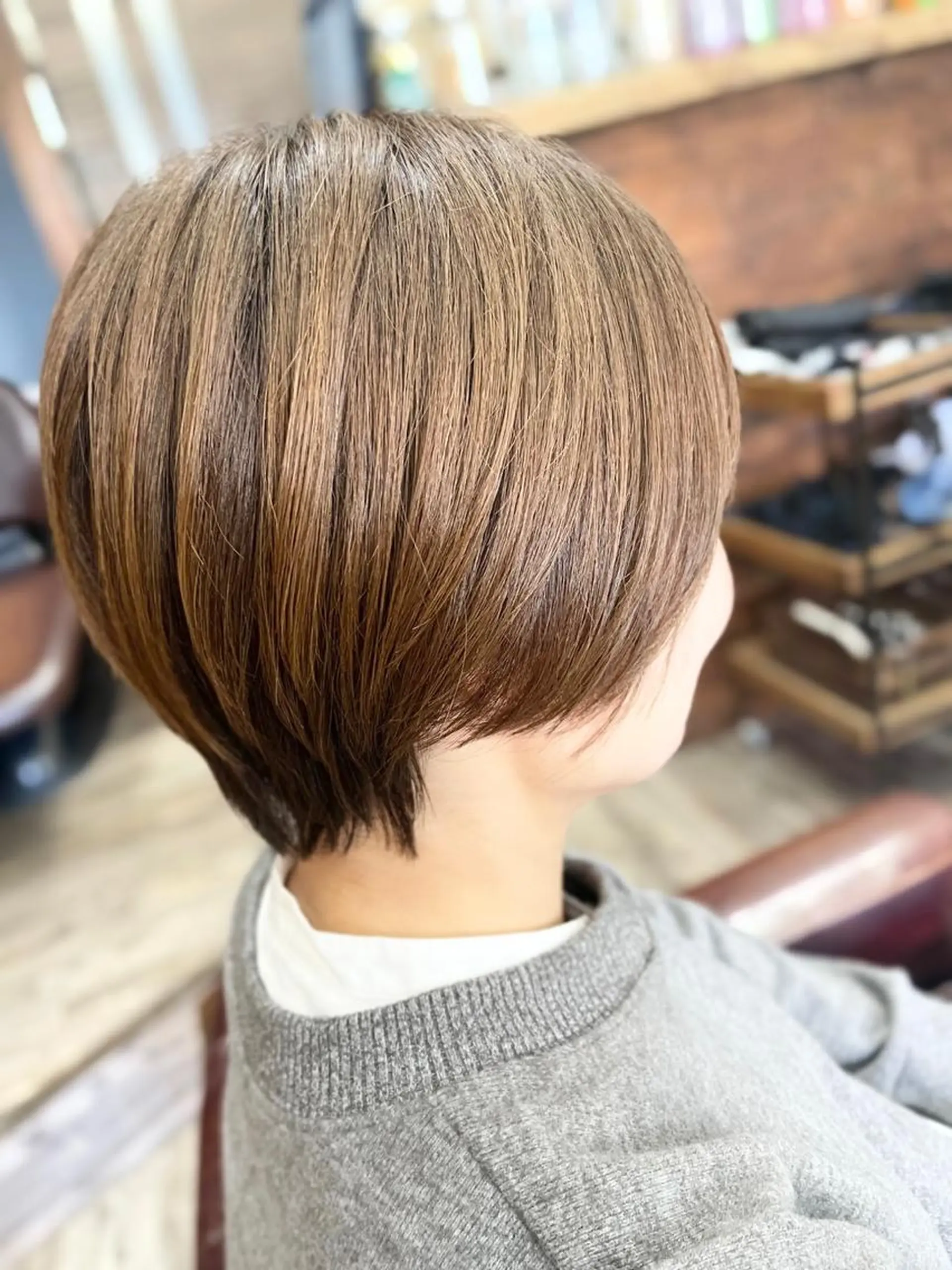 ショート ショートヘア 💎白髪染めも対応 🙆👌山本明菜のヘアスタイル