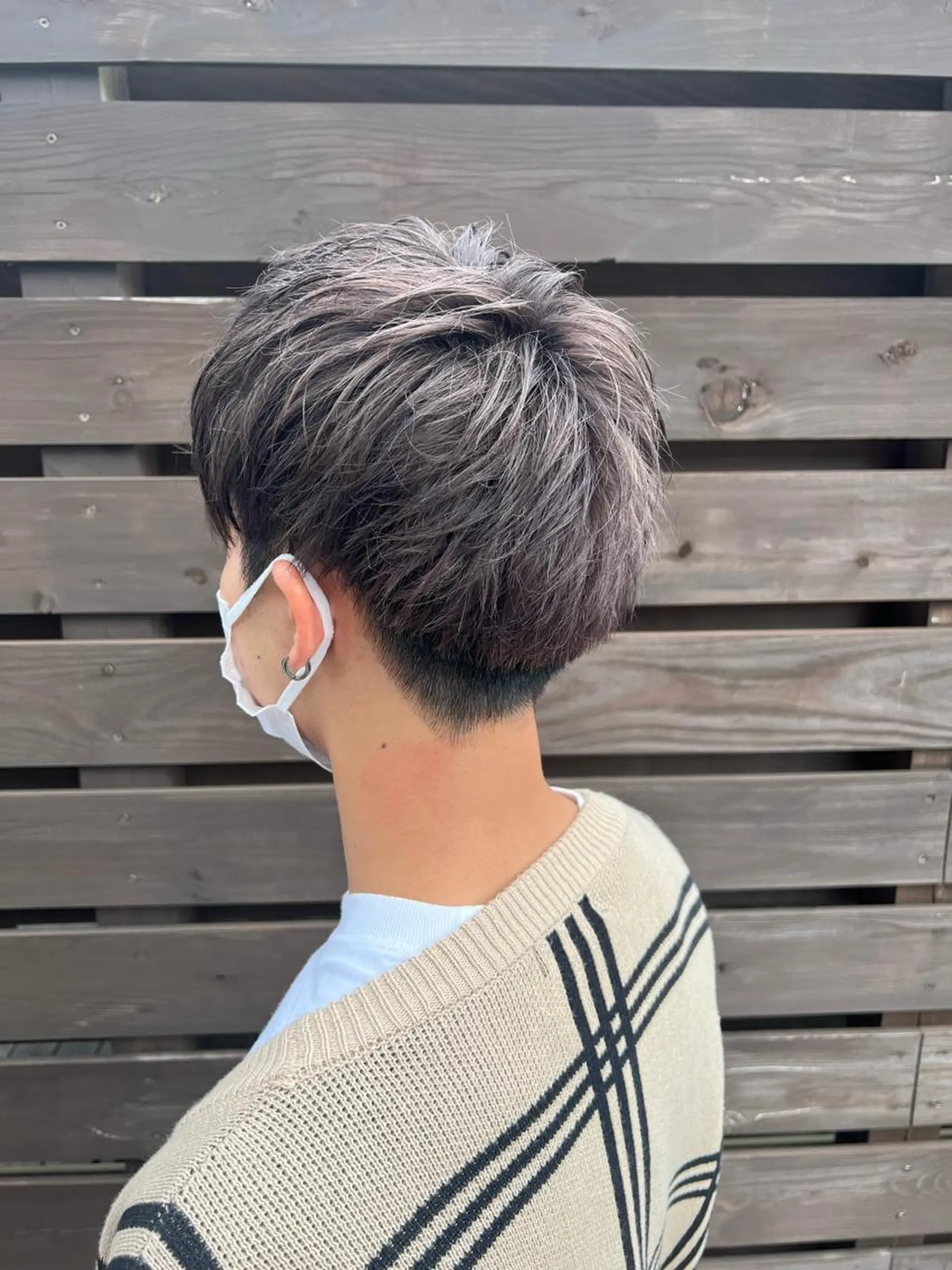 カラー メンズ 🔷メンズフェザー スタイル🔹竹内凌のヘアスタイル