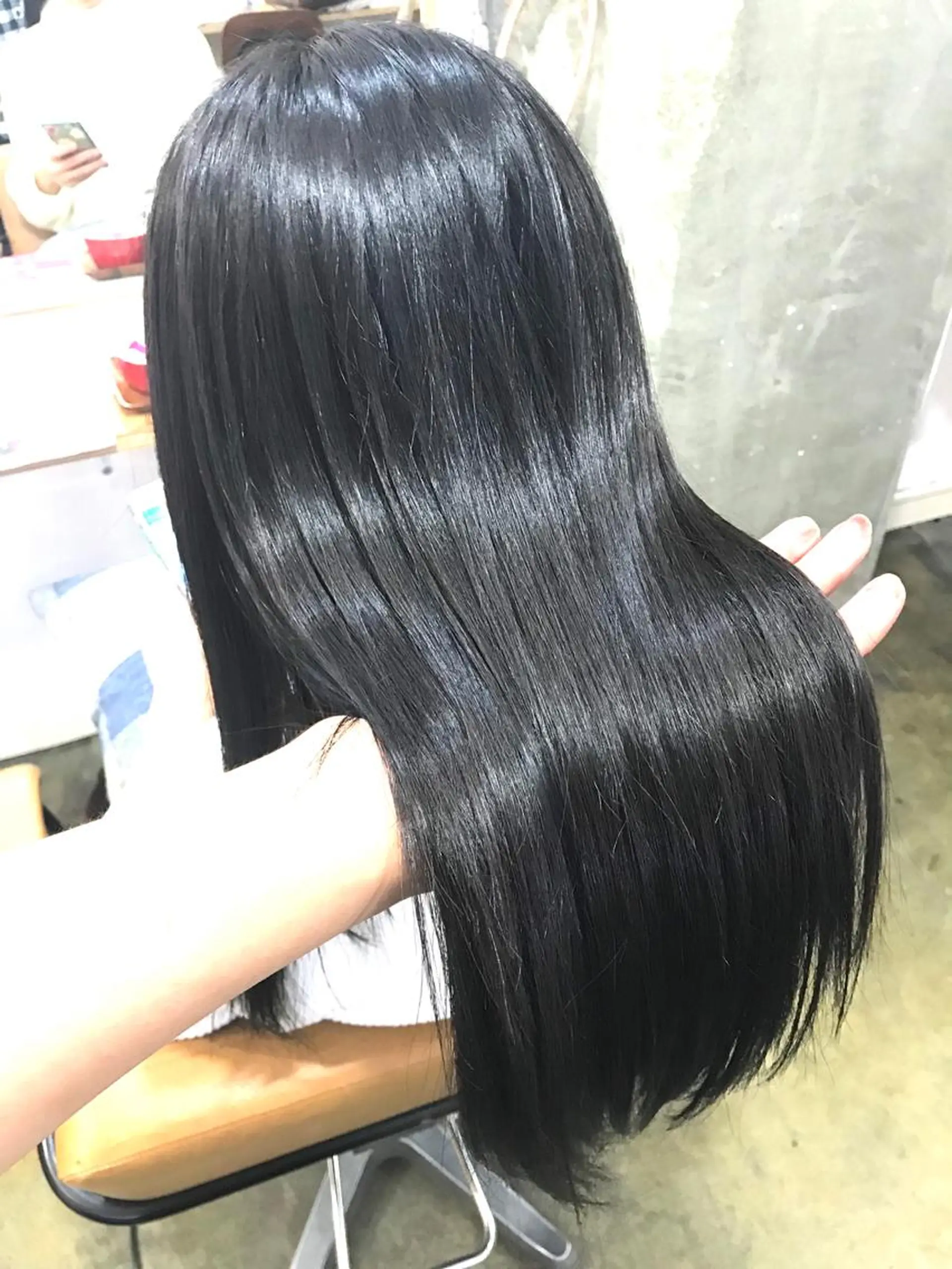 セミロング カラー 髪質改善 カット ヘアカラー トリートメント 💎髪質改善💎 デザイナーshinのヘアスタイル