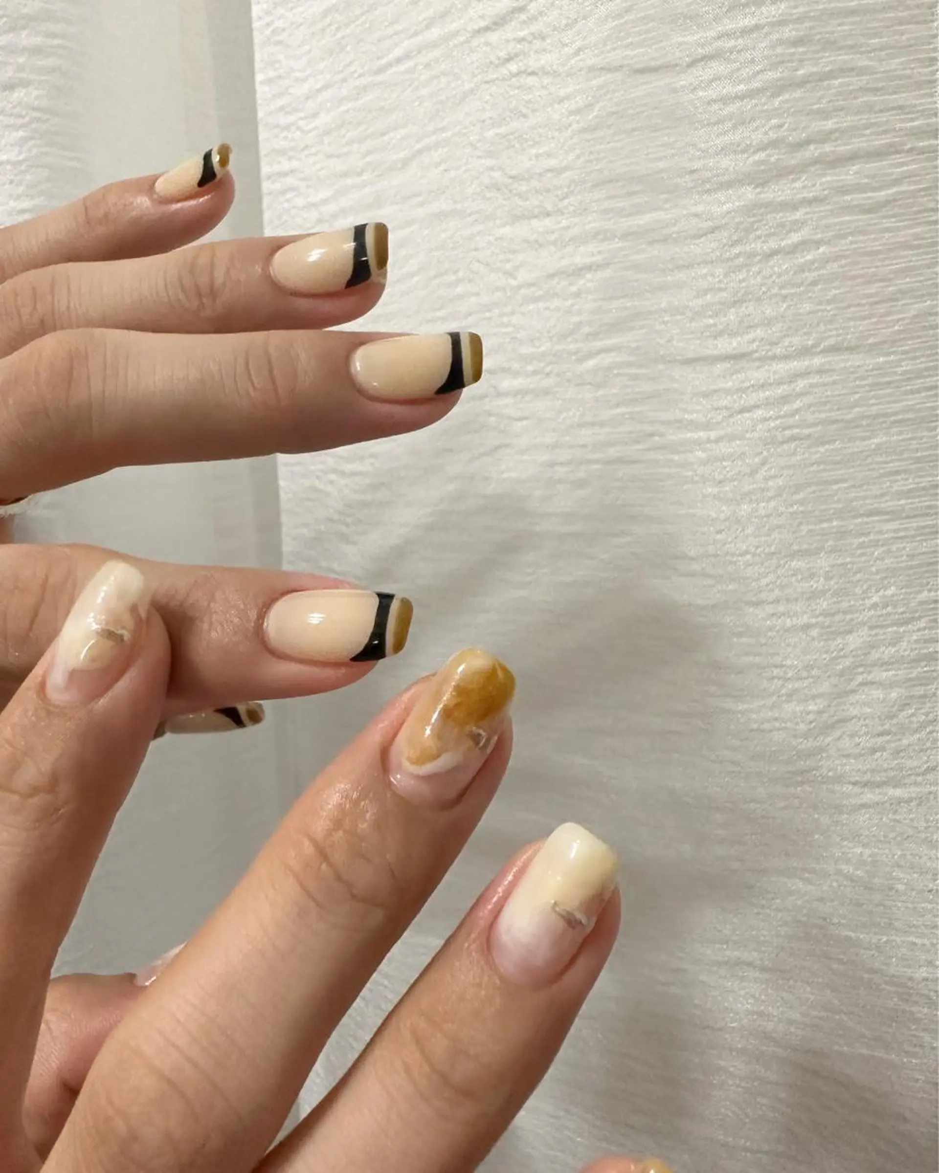 ネイル ハンドネイル フットネイル kiii.__ ✴︎*のネイルデザイン