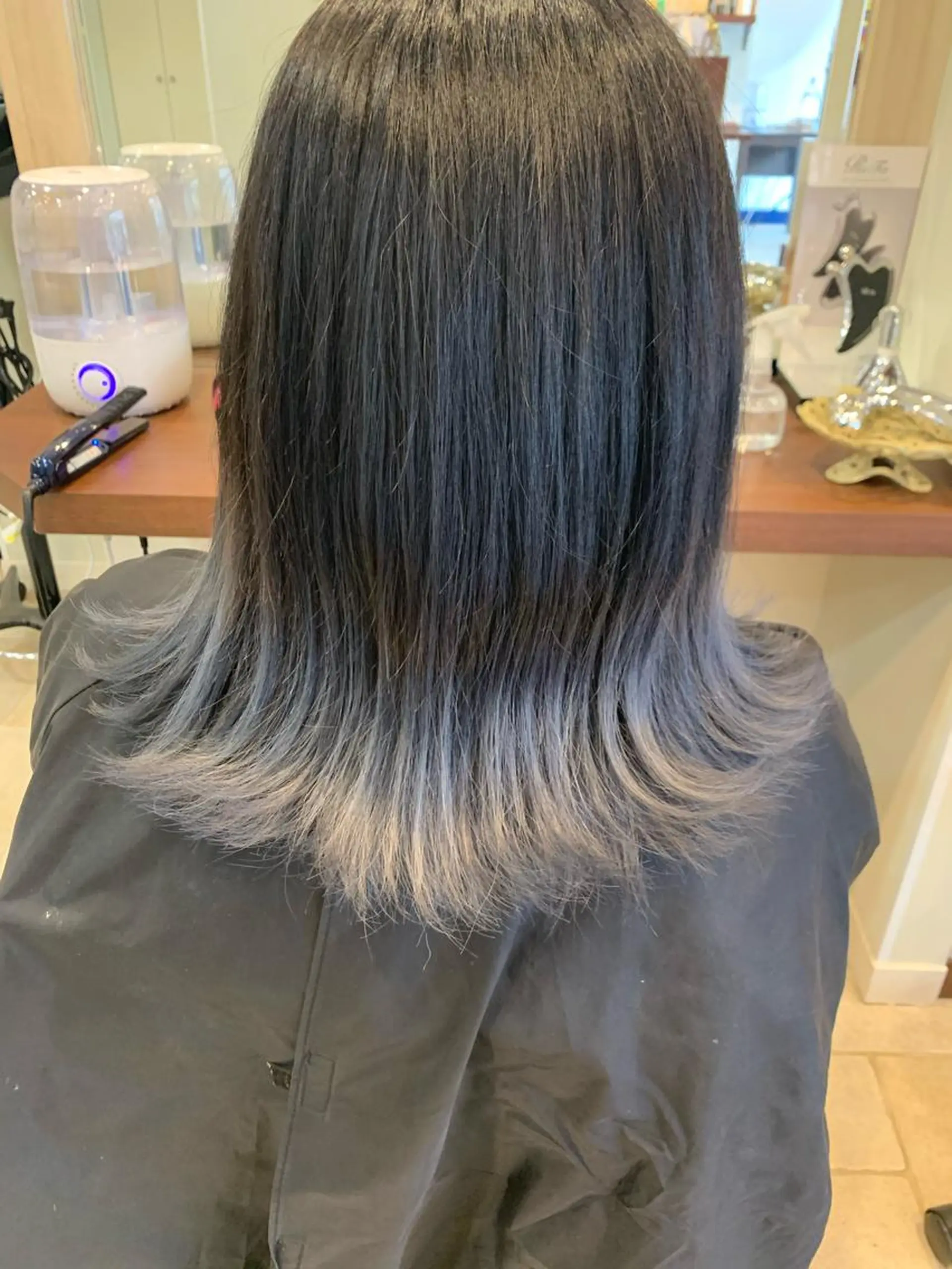 ミディアム 大人透明感艶カラー 寺田稜のヘアスタイル