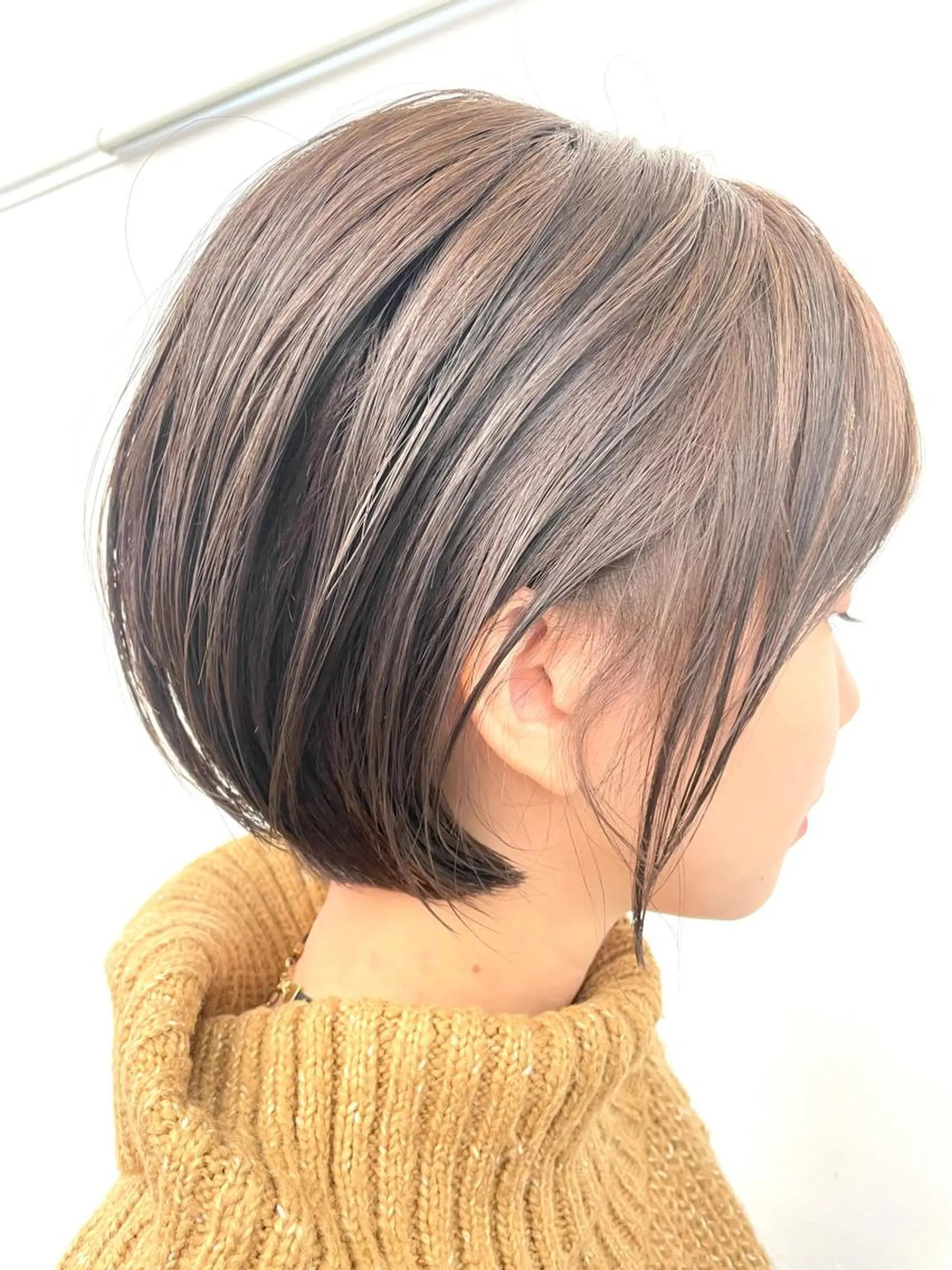 ショート カラー 笠原 健人のヘアスタイル