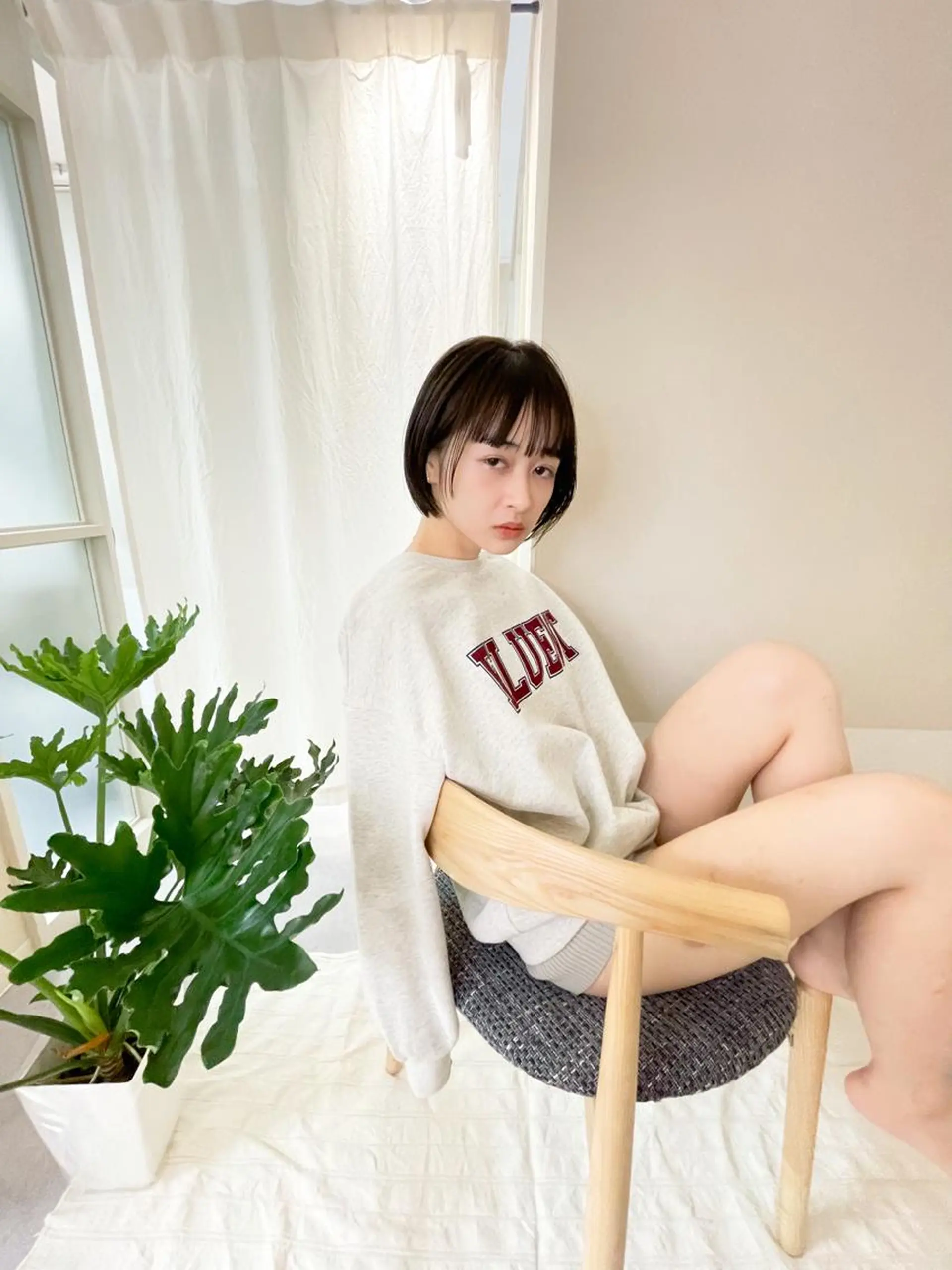 ミディアム 緒方リエ 時短ショート・ボブのヘアスタイル