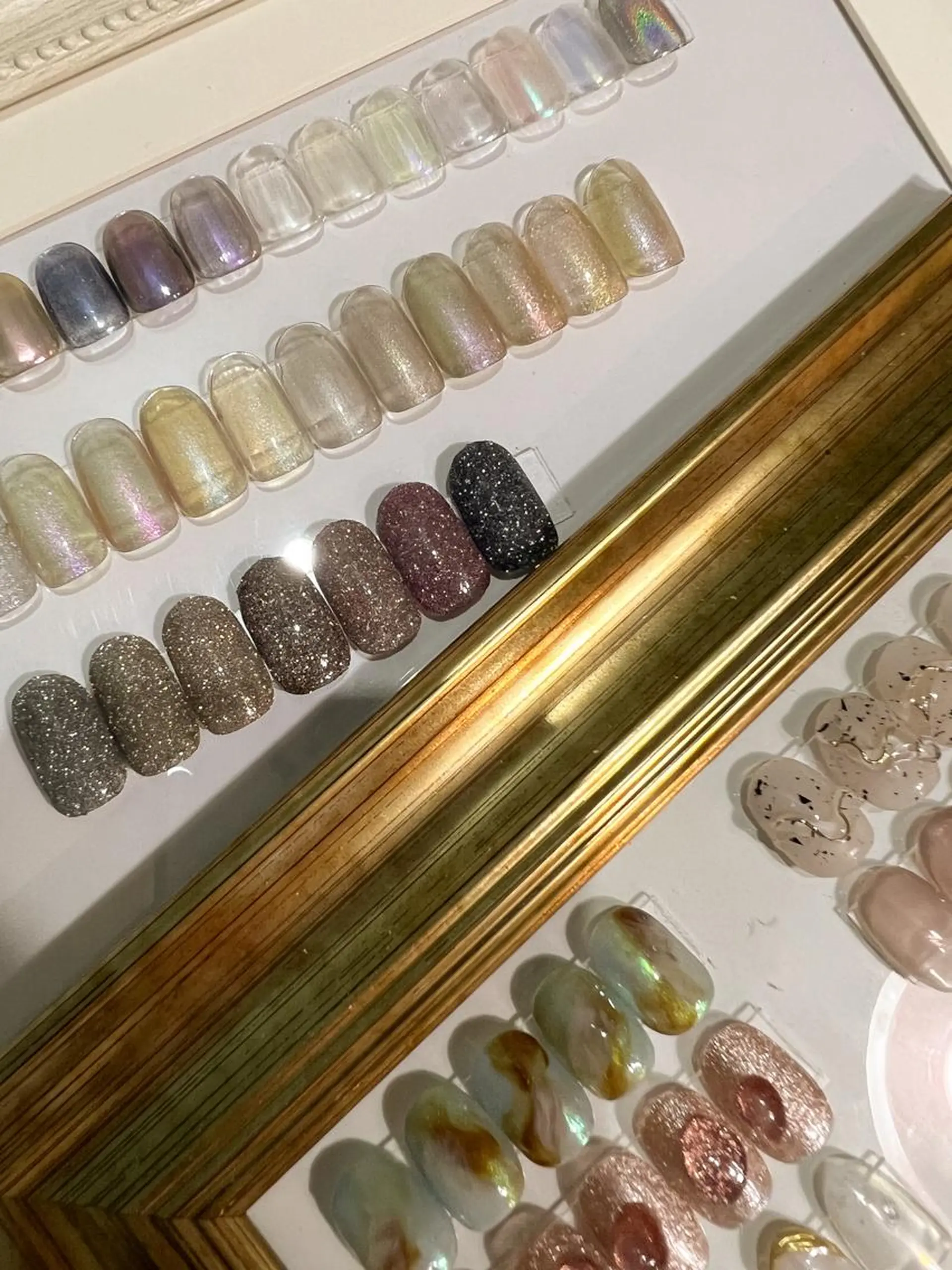 ネイル フラッシュネイル マグネットネイル nailsalon ULLのネイルデザイン