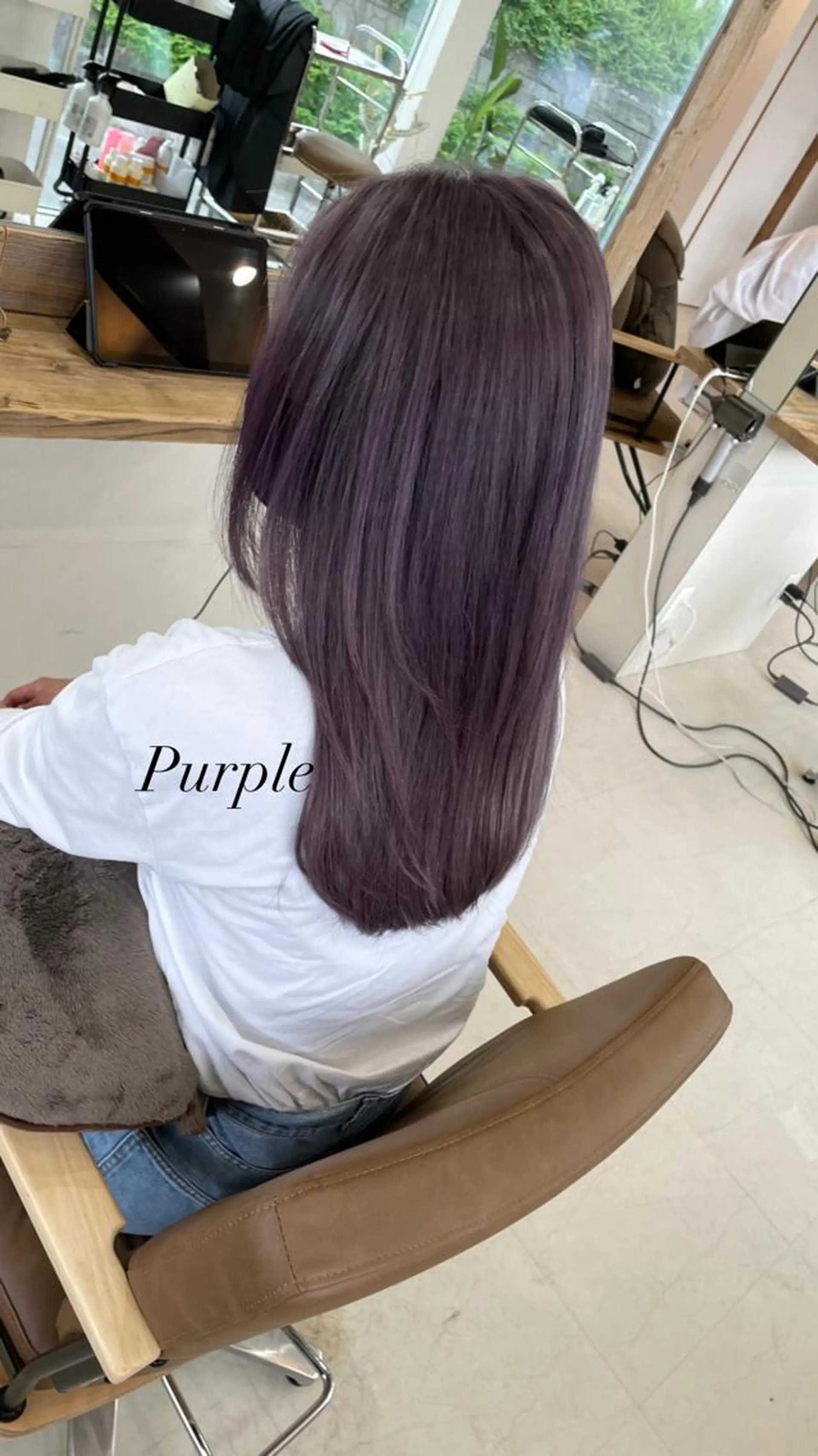 セミロング ヘアカラー 鈴木 妃帆未のヘアスタイル